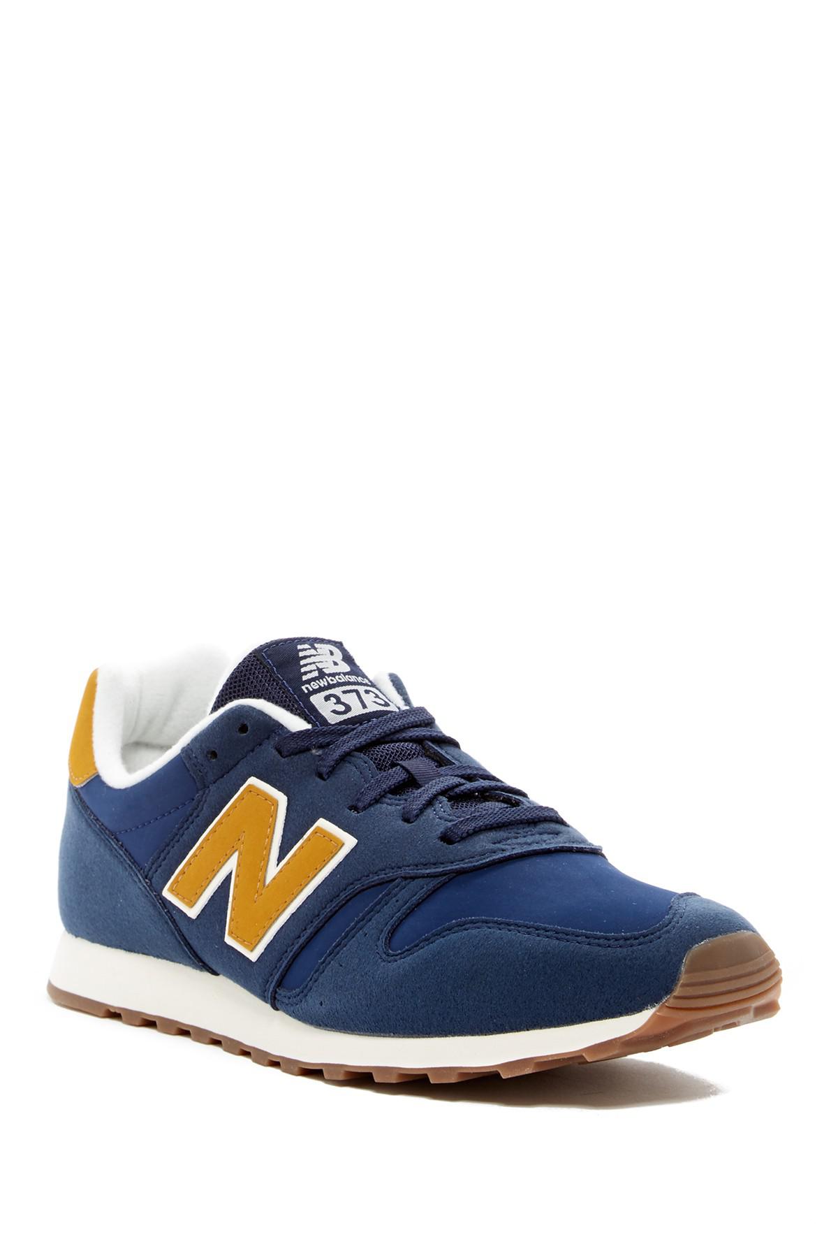 New Balance Ml373 Classic Sneaker - Wide Width Available in Blue-Yellow ( Blue) for Men - Lyst