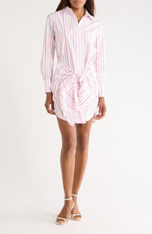 derek lam 10 crosby alana long sleeve shirt dress Alana Stripe Long Sleeve Shirtdress (Women)