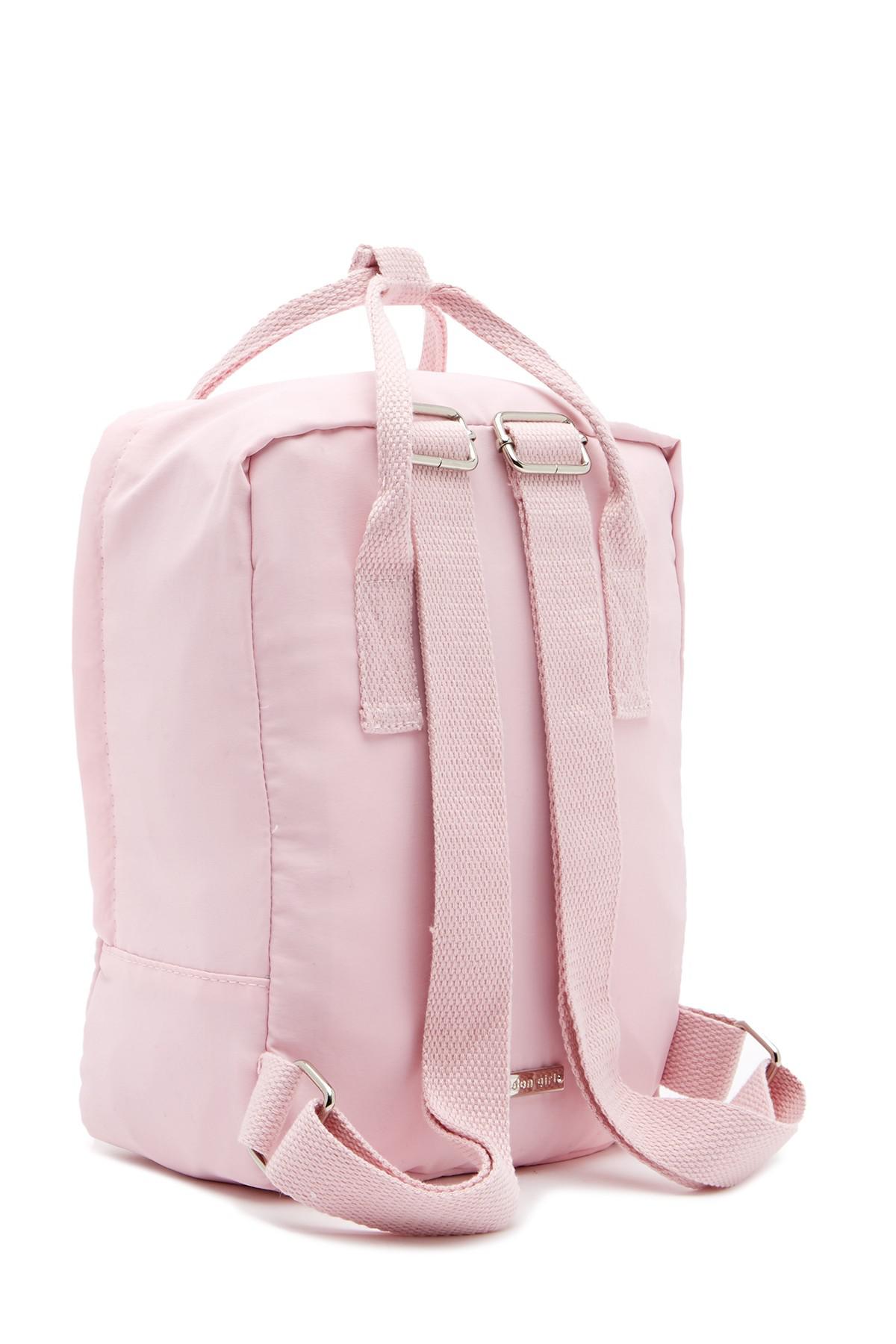madden girl pink backpack