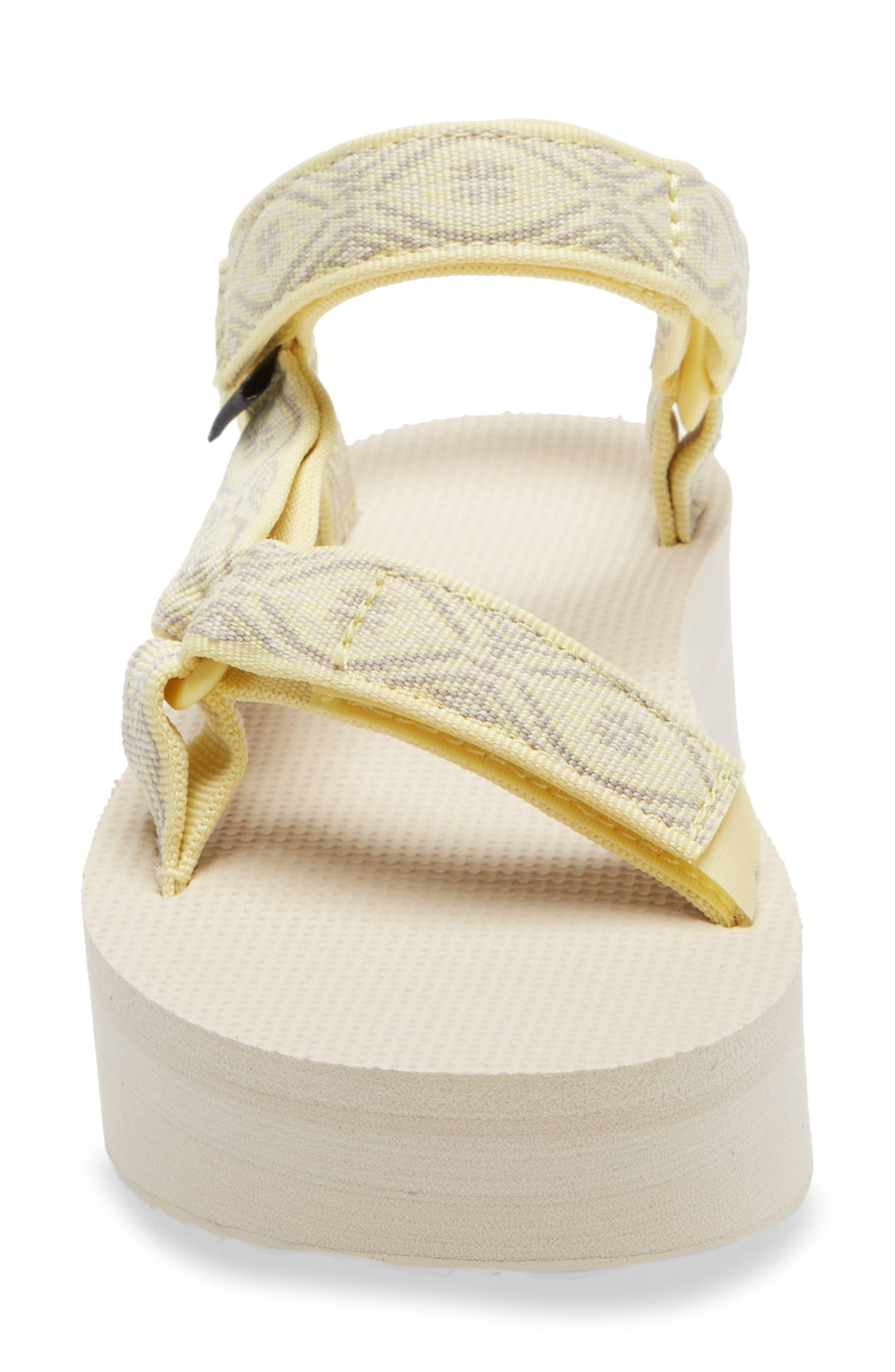 Teva 'universal' Flatform Sandal In Hypnosis Silver Cloud Multi At  Nordstrom Rack in Natural | Lyst