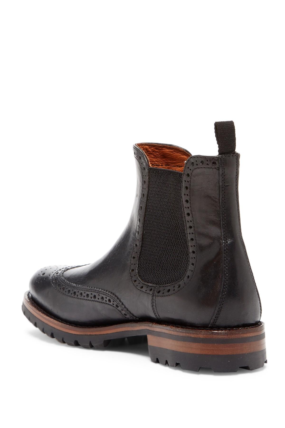 george lug brogue chelsea boot