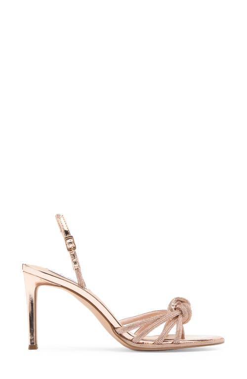セール❗新品【定価5万円】STEVE MADDEN ビジュ+シルクピンクミュール セール❗新品【定価5万円】STEVE MADDEN ビジュ+シルクピンク