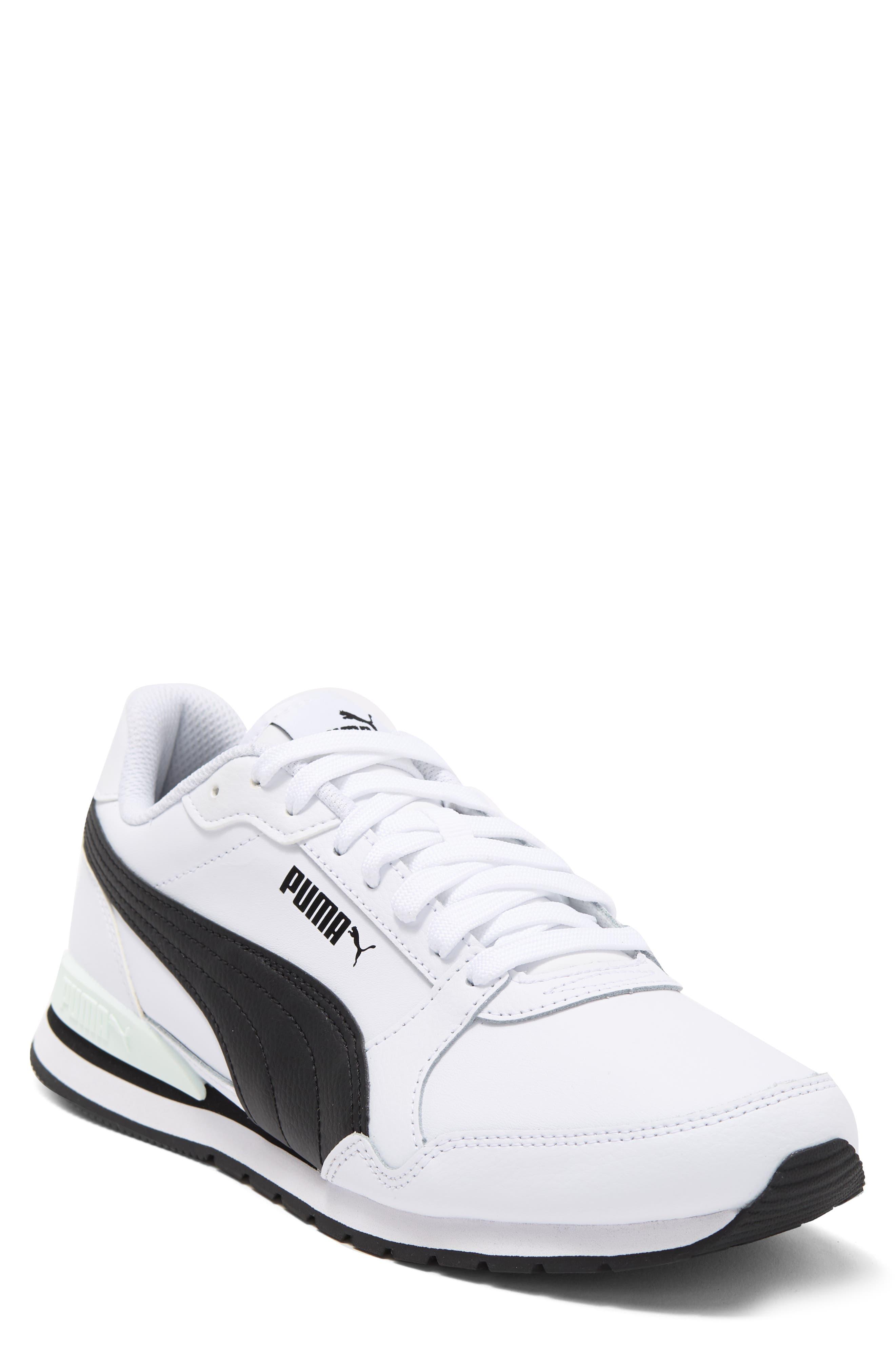 PUMA St Runner V3 Sneaker In White- Black At Nordstrom Rack for Men | Lyst