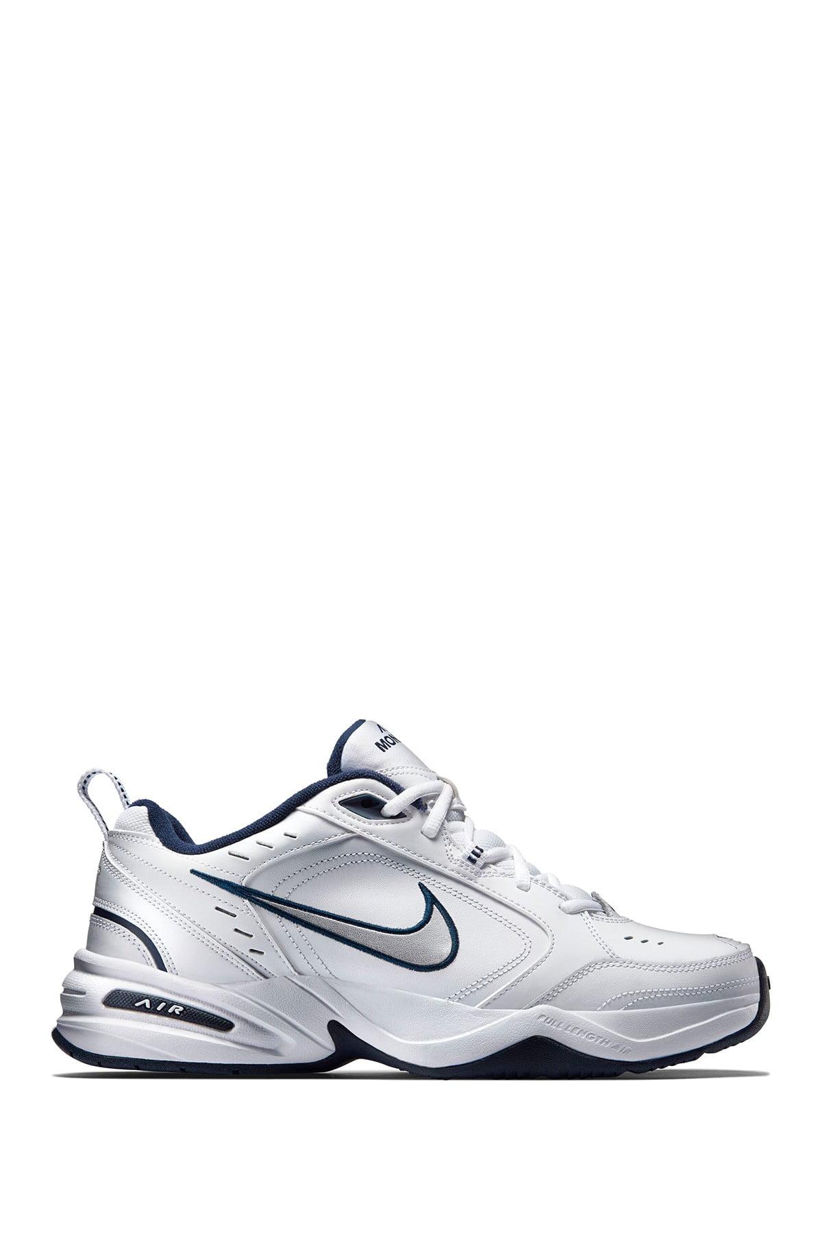 nike monarch all white