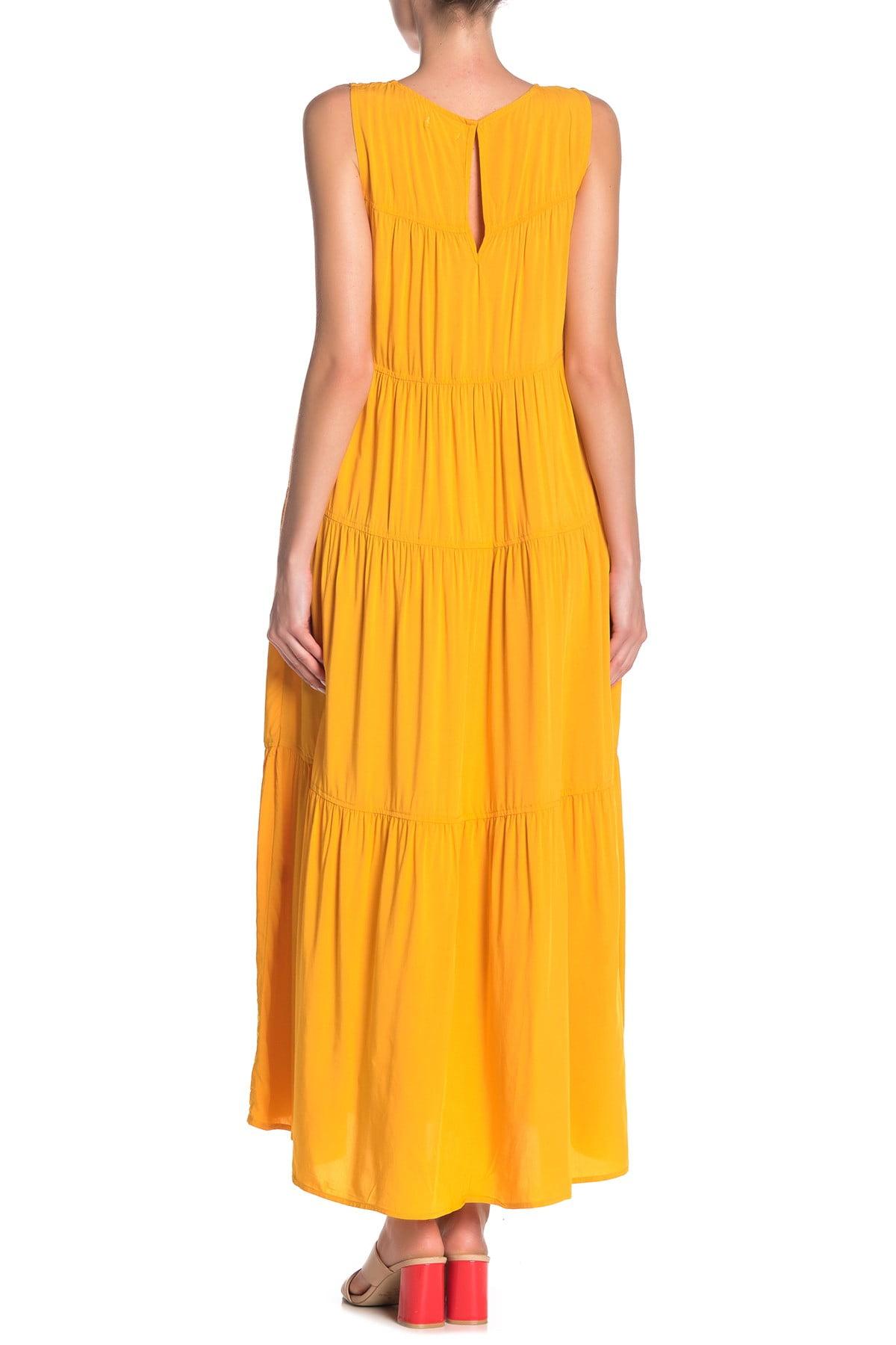 max studio sleeveless maxi dress