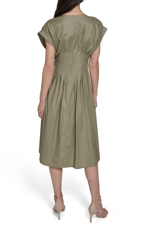 chinese dress ladies Calvin Klein Women's Dress Relaxed Short Sleeve Midi Logo T-Shirt Dress,  Watermelon, Small at Amazon Women's Clothing store main image 0