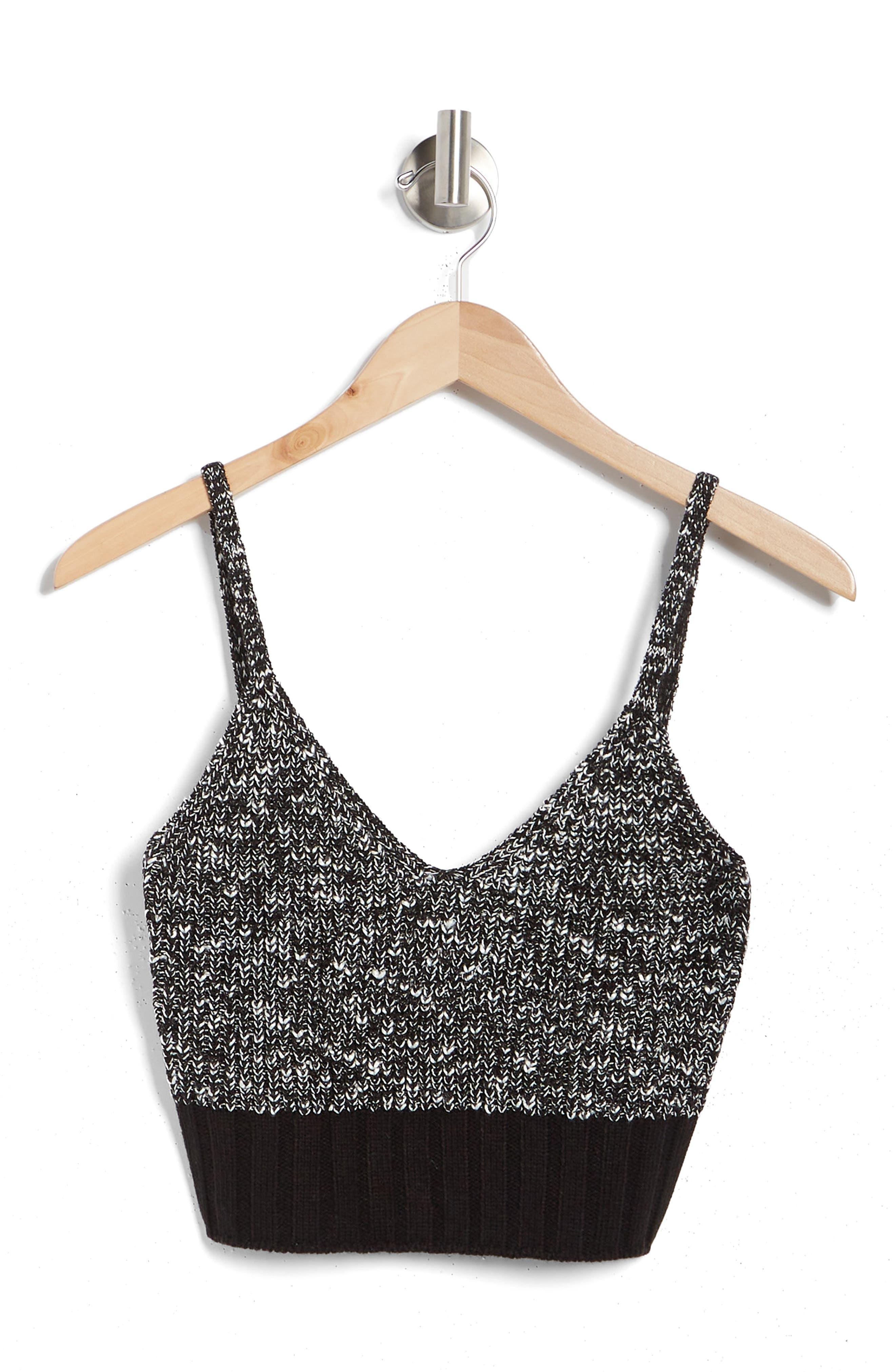 ASOS Knit Camisole in Black Lyst
