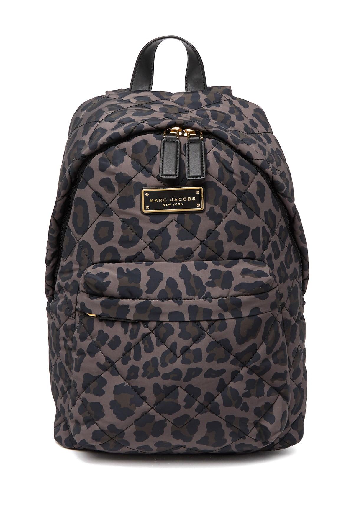 Marc Jacobs Synthetic Quilted Nylon Printed Backpack in Black - Lyst