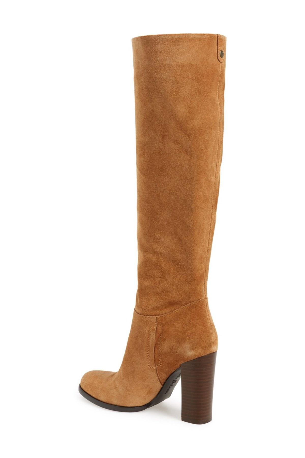 sam edelman victoria tall suede boot