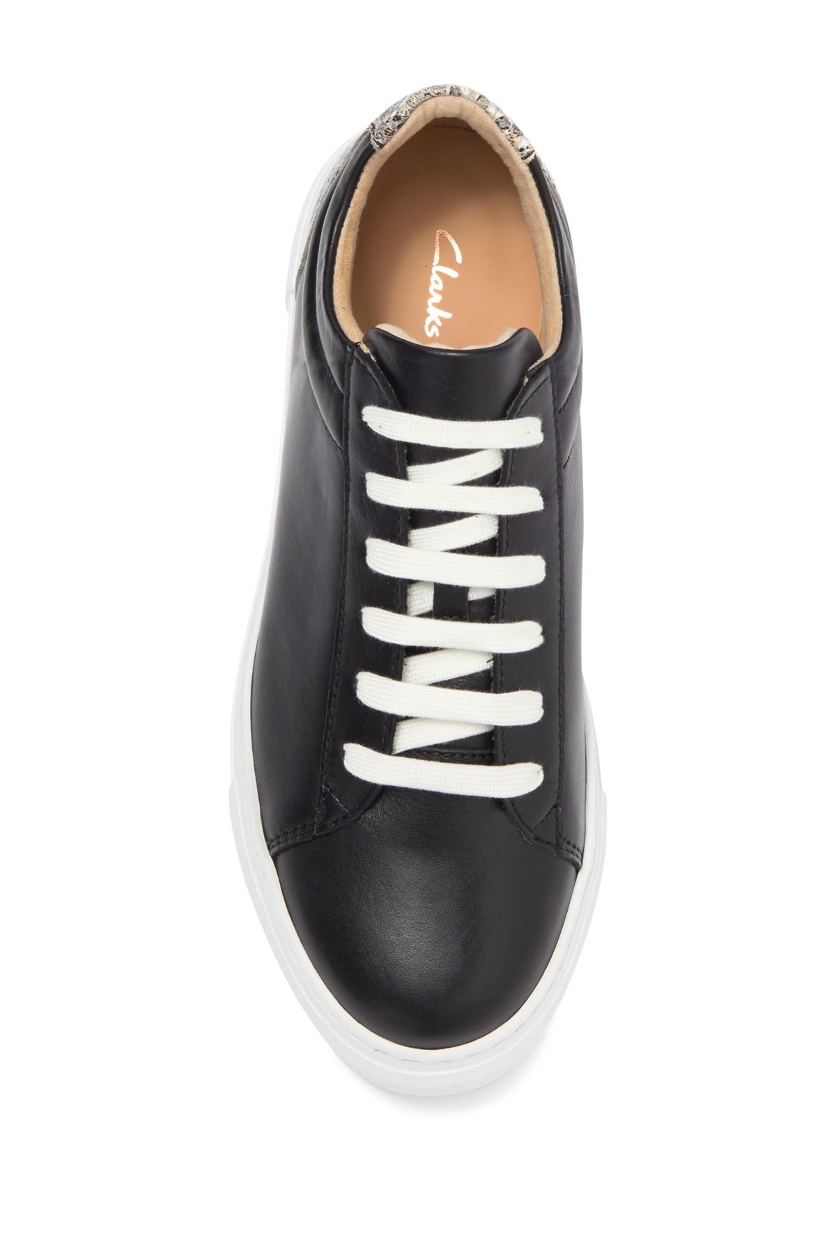 clarks platform sneakers