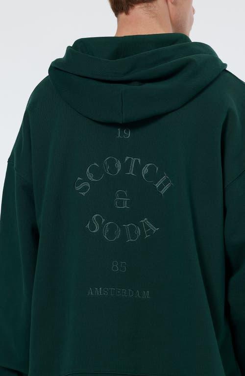 “Scotch & Soda” 1985 エンブロイダリーロゴフーディ Green Scotch & Soda” 1985 エンブロイダリーロゴフーディ Green