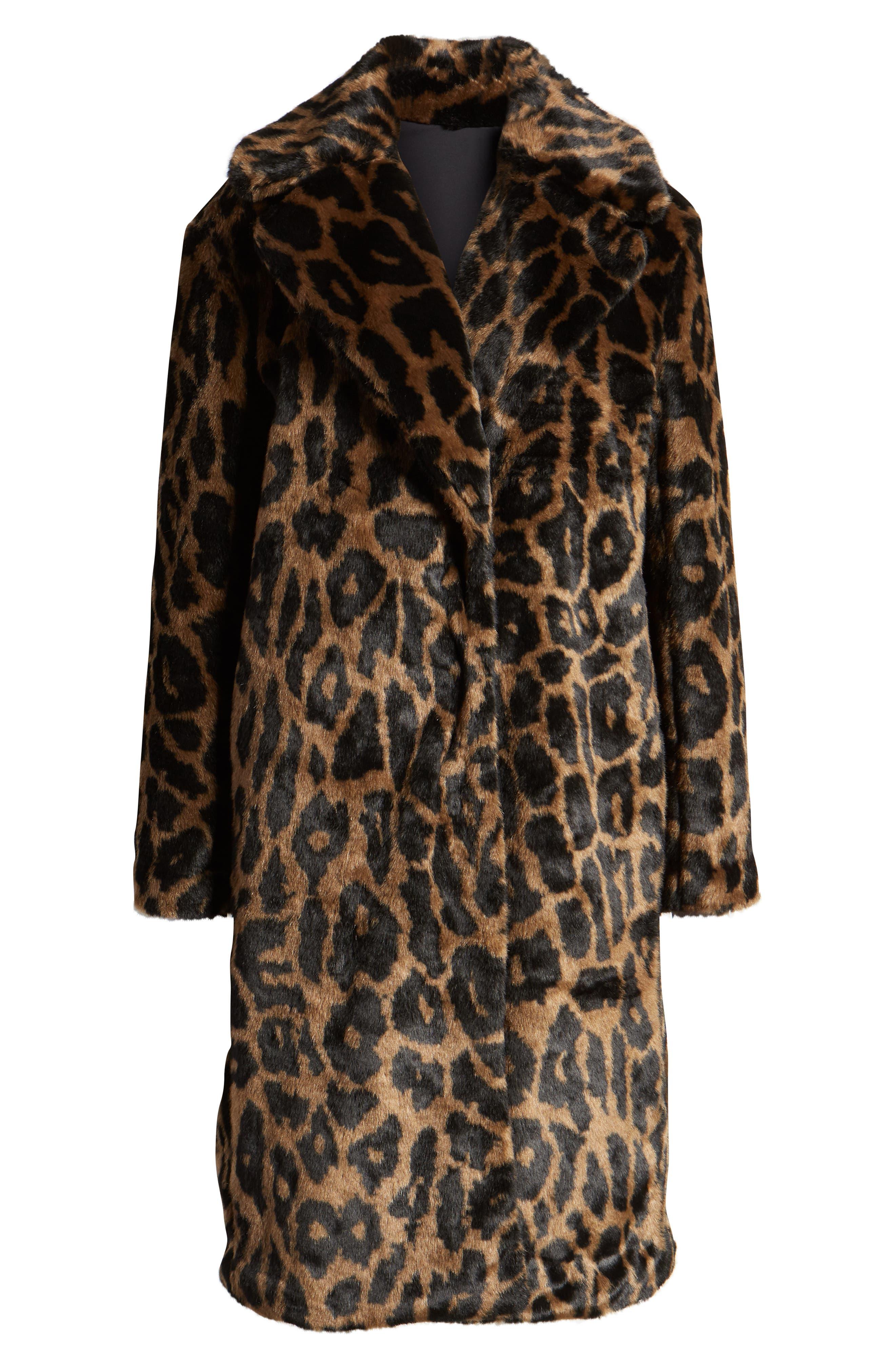 nordstrom rack leopard coat