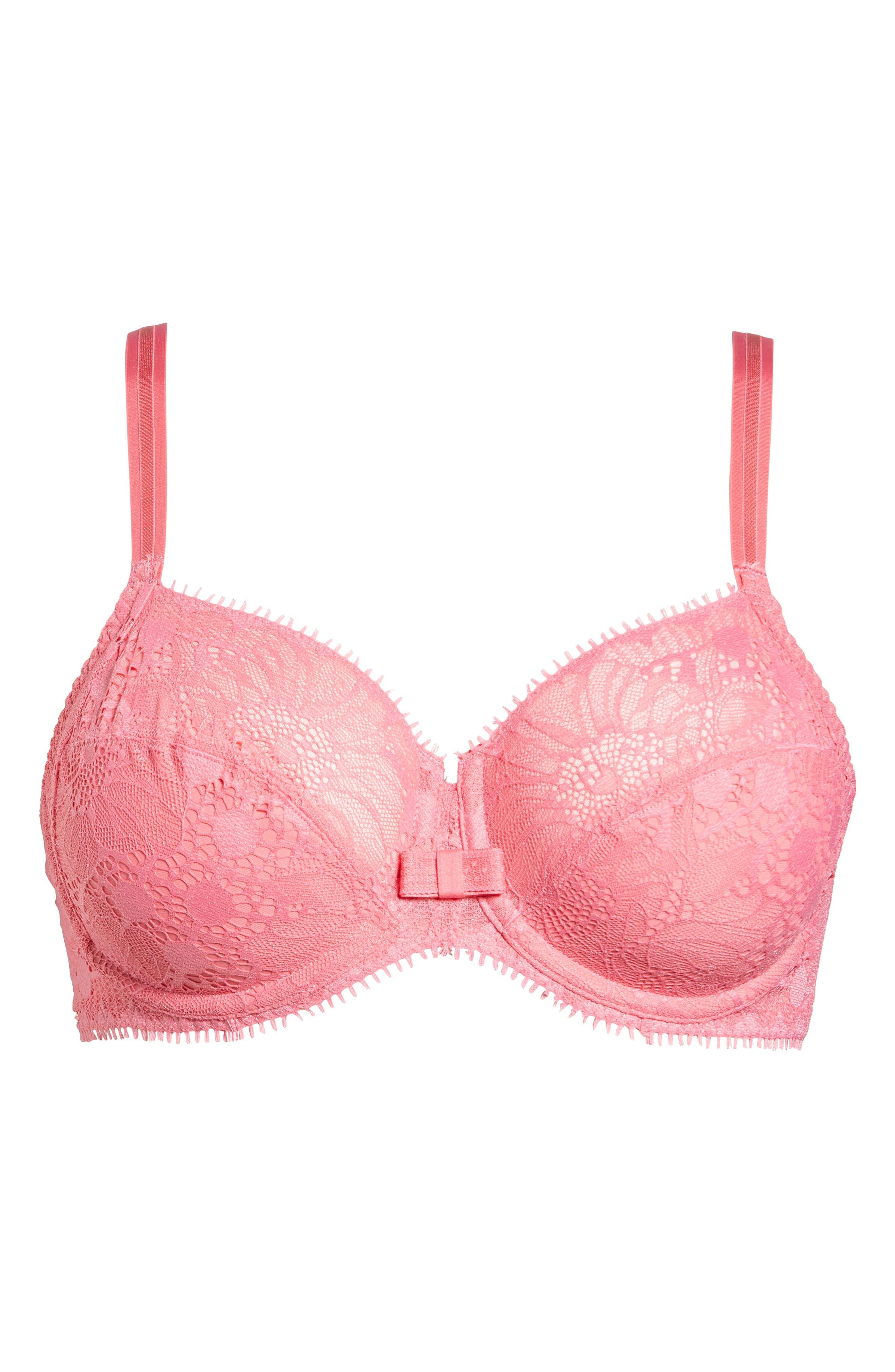 Chantelle Day To Night Underwire Bra In Rose Amour At Nordstrom