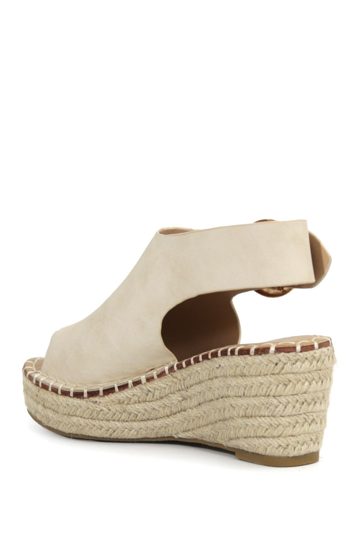 catherine malandrino cirkly espadrille wedge sandal
