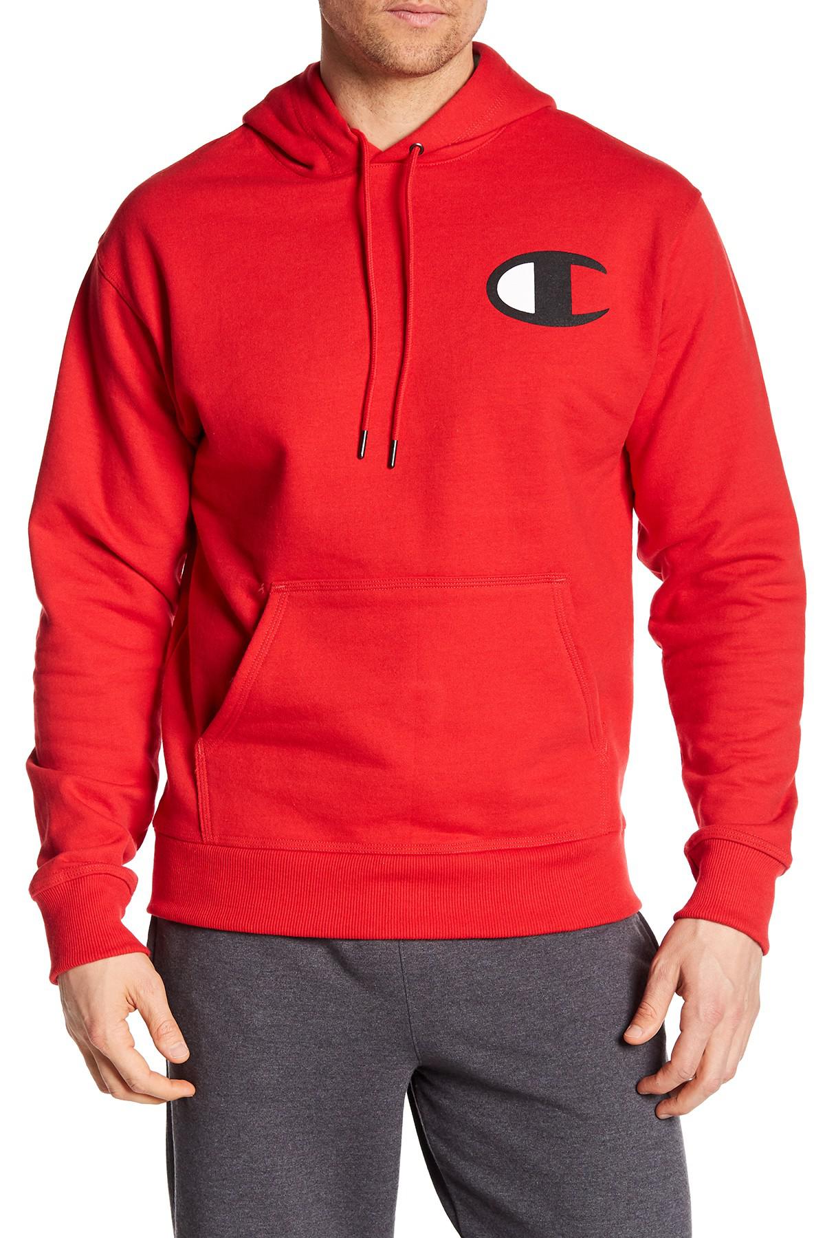 red champion sweatshirt men