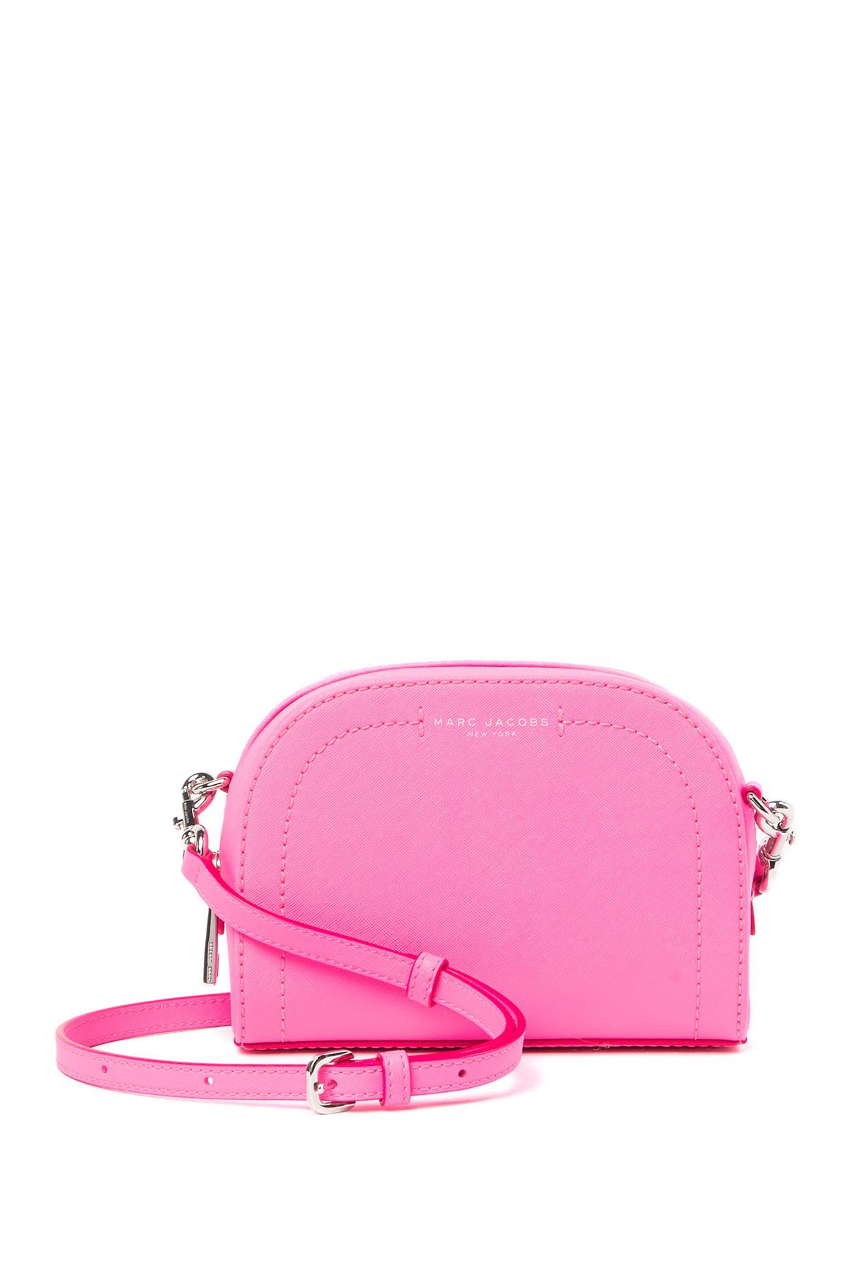 Marc Jacobs Playback Leather Crossbody Bag in Vivid Pink (Pink) Lyst