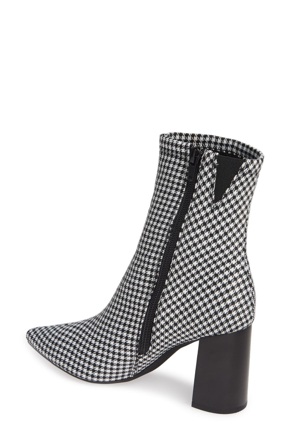 coma 3 block heel bootie