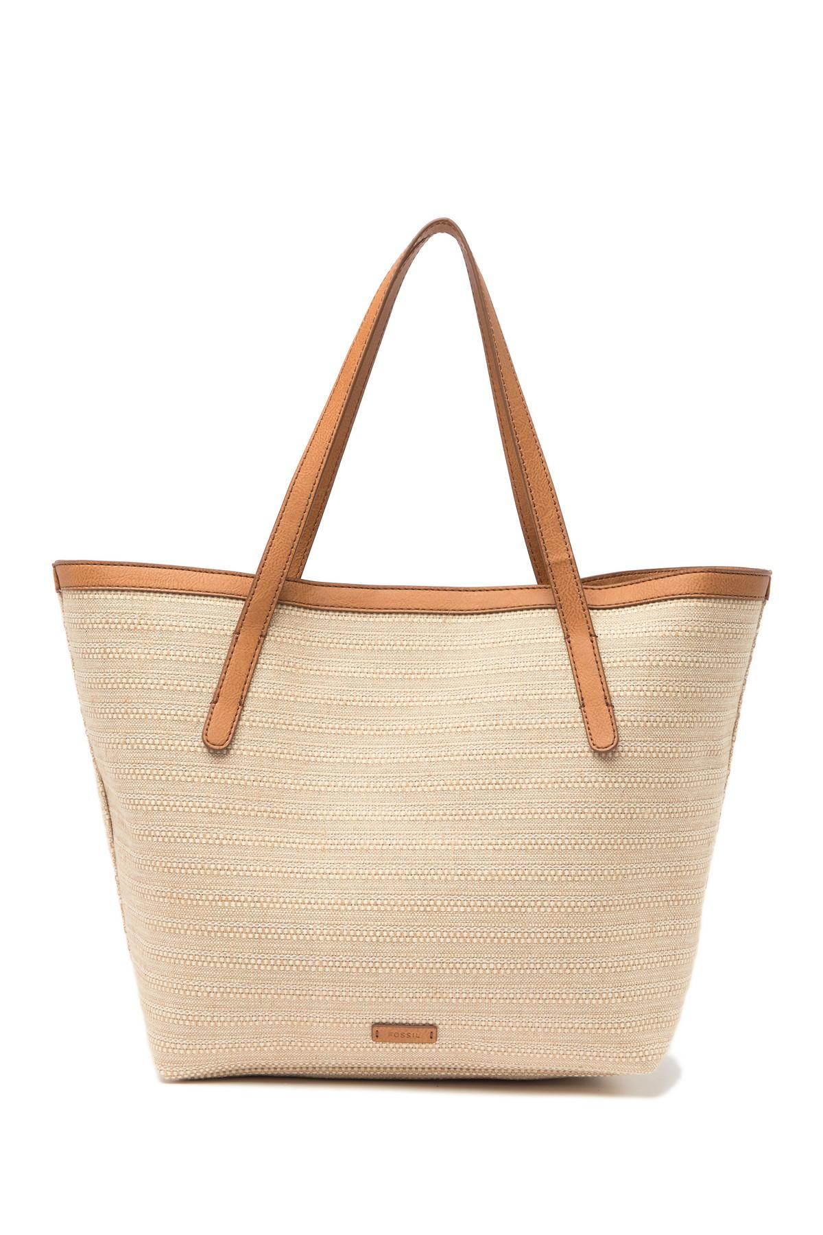 fossil jeanne beach tote