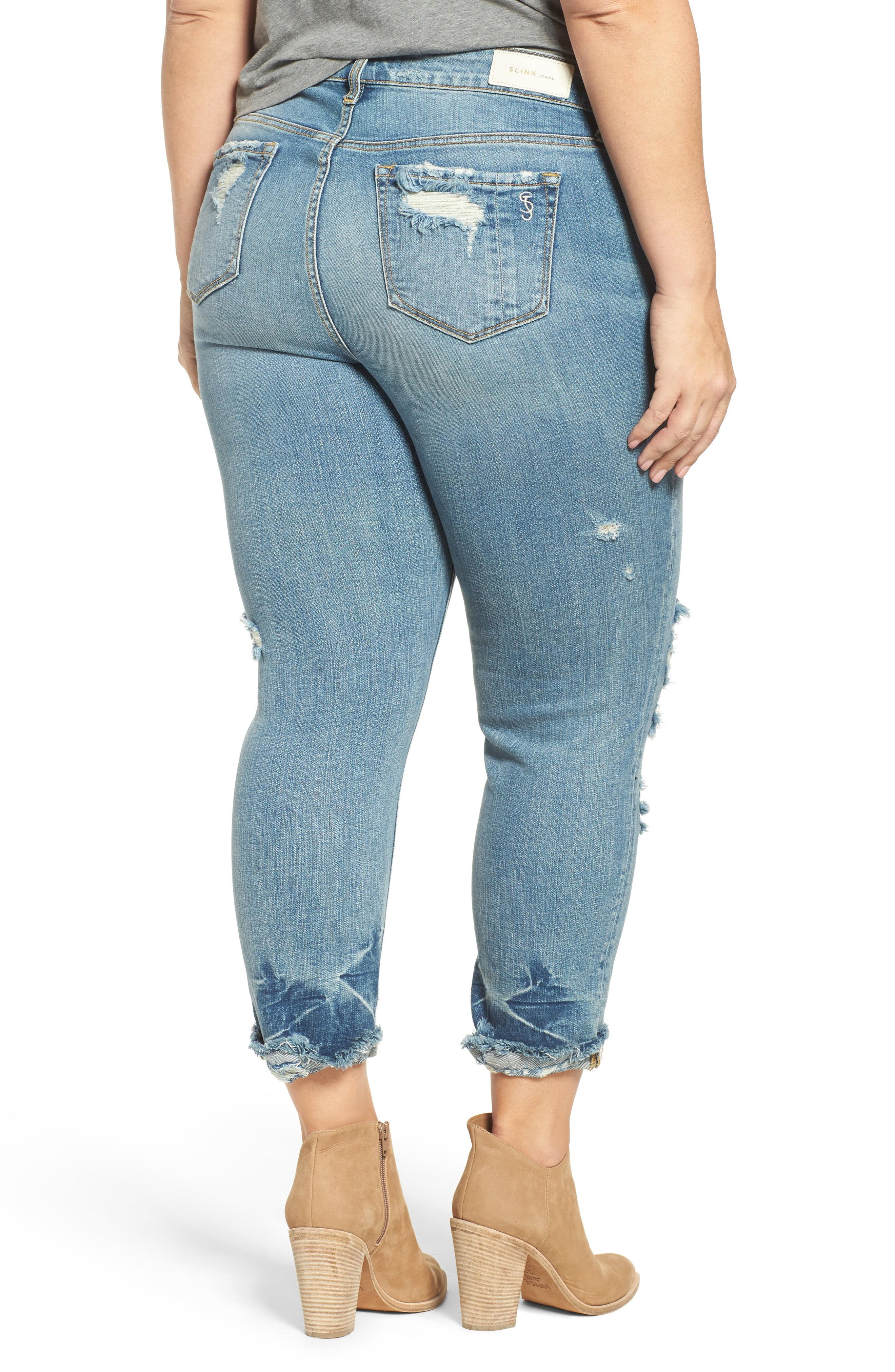 slink boyfriend jeans