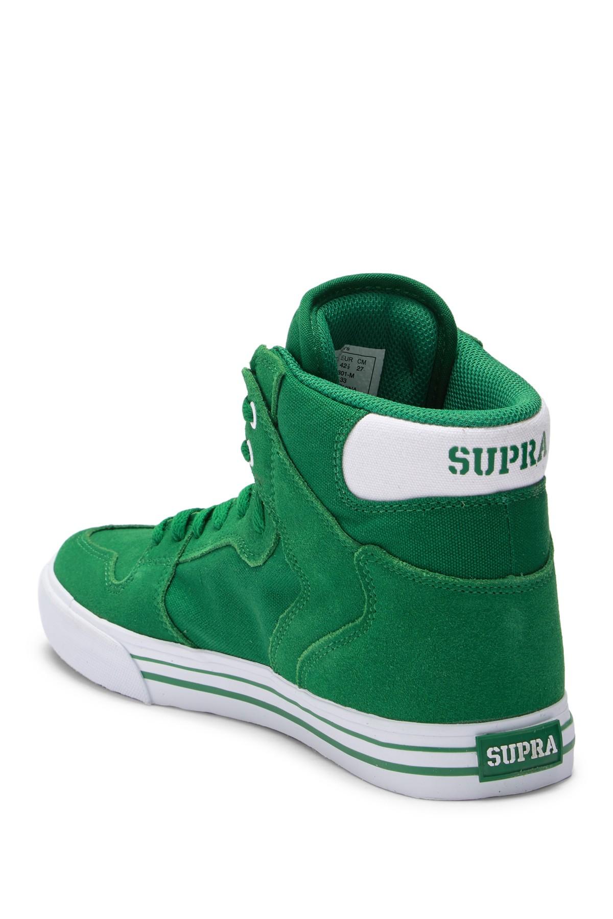 Supra vaider suede high top sneaker Clearance
