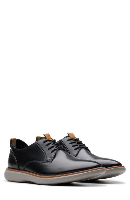 Clarks Brantin Plain Toe Derby in Black for Men Lyst