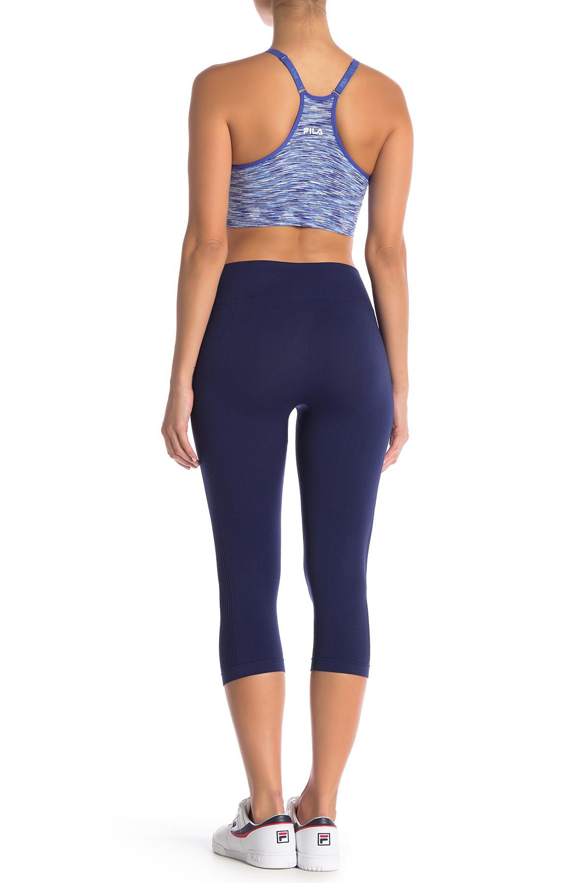 blue fila leggings