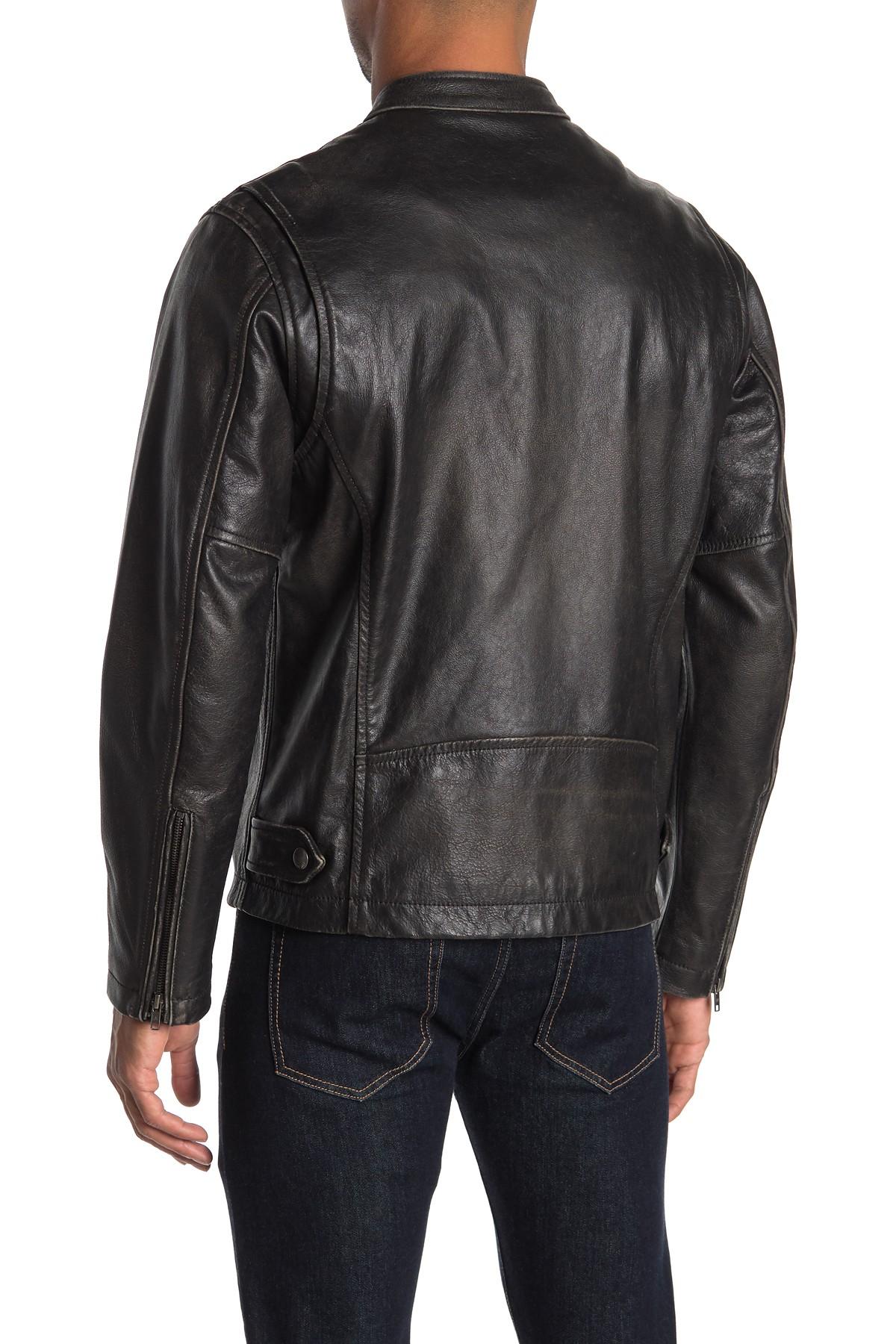 frye cafe racer jacket