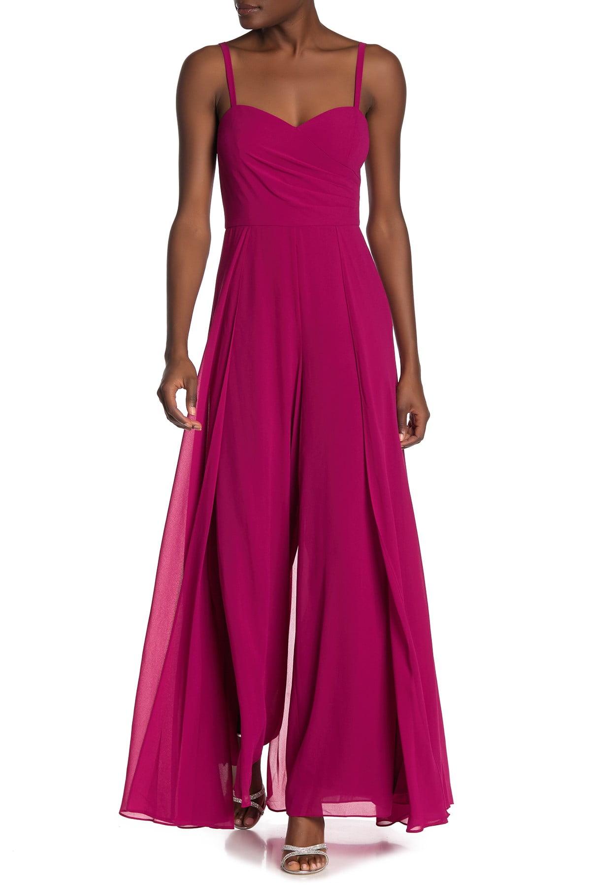 Sleeveless overlay jumpsuit Clearance