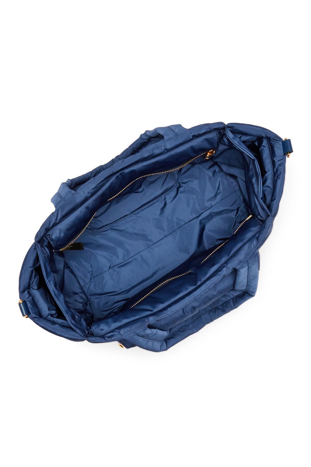 Marc Jacobs Quilted Nylon Baby Bag & Changing Pad in Blue | Lyst
