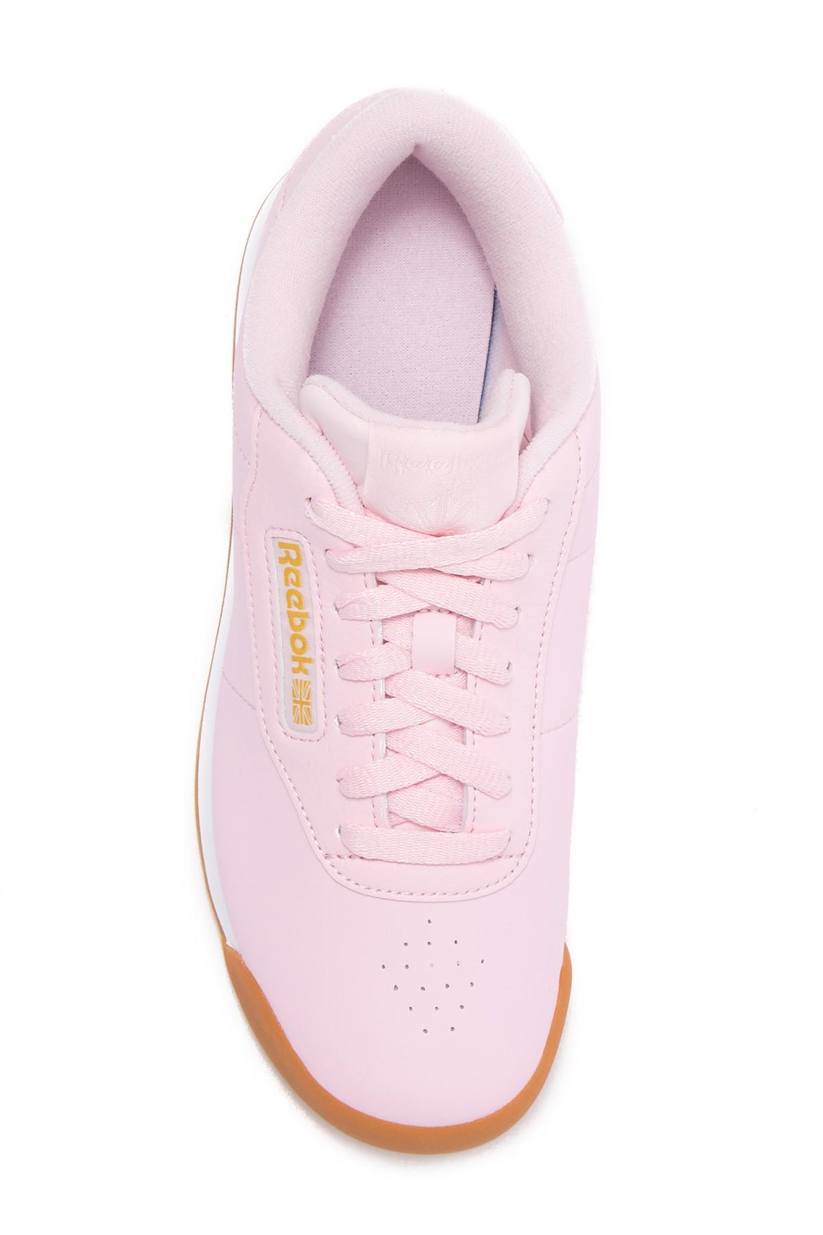 Reebok Princess Wide Fashion Shoes,pink/white/gold Metallic,5.5 M Us | Lyst