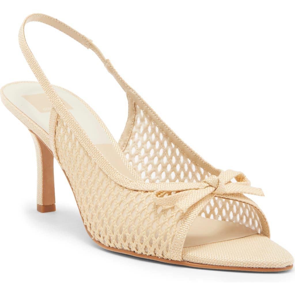 Escarpin slingback entièrement recouvert de micro-strass dorés bout pointu main image 1