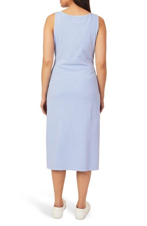knee length dresses for ladies Brown Polka Dot Wrap Linen Dress – CANNES-2 – not PERFECT LINEN main image 1