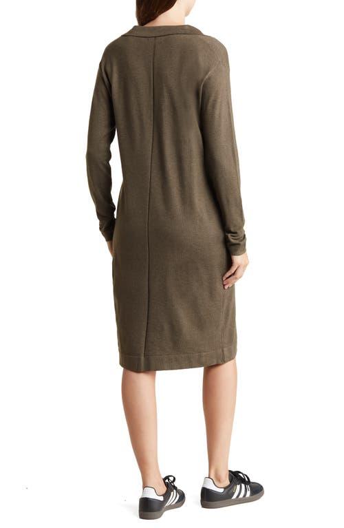 STITCHDROP Saguaro Lake Long Sleeve Dress in Natural | Lyst
