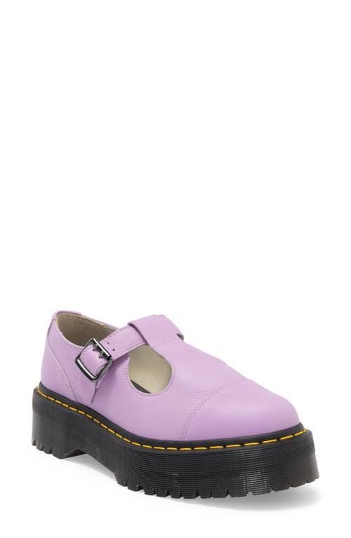 Dr. Martens Bethan Pisa Lug Sole Flatform Loafer in Purple Lyst