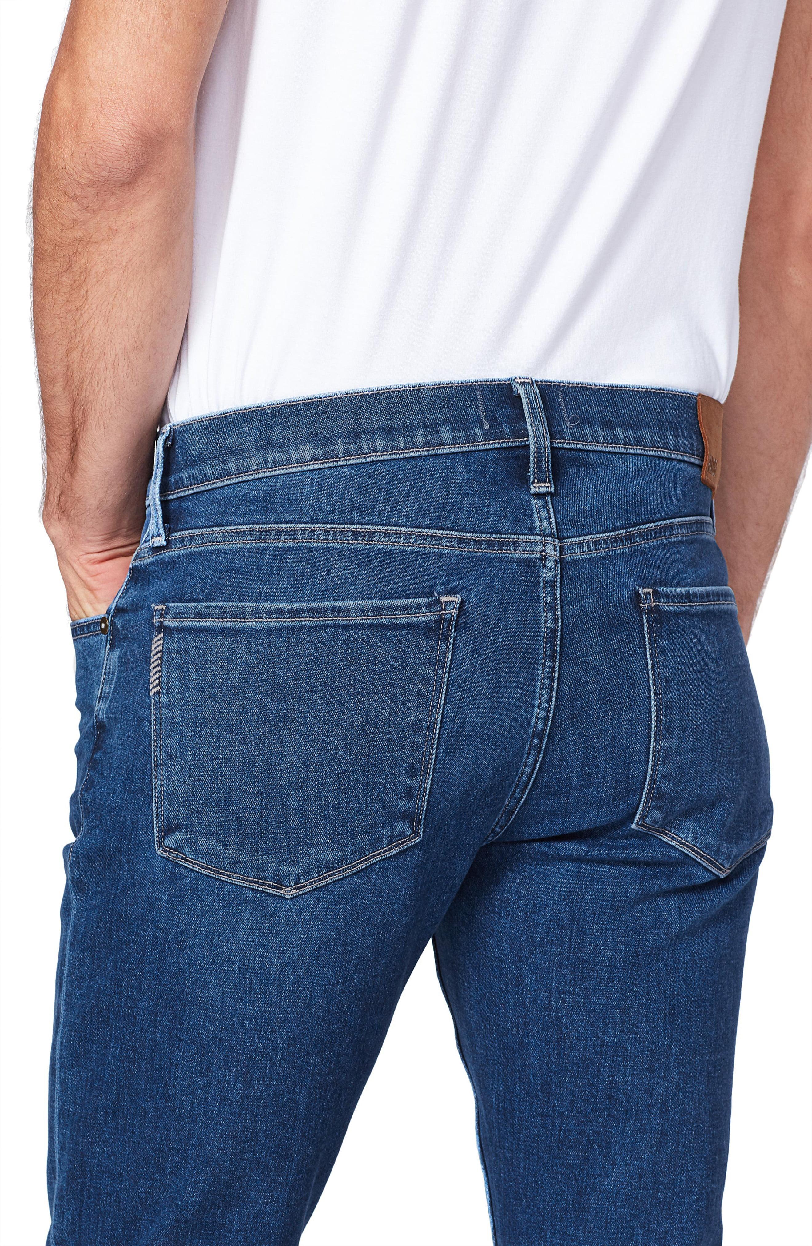PAIGE Denim Federal Slim Straight Leg Jeans in Blue for Men Lyst
