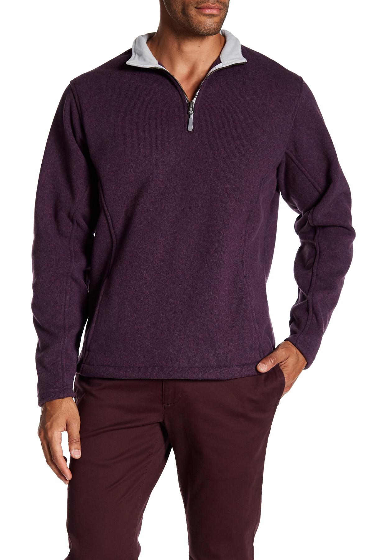 peter millar half zip sweater