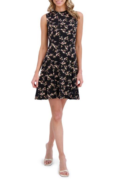 ted baker floral dress black Shop Loceie Puff Sleeve Printed Maxi Dress Black for Women Online