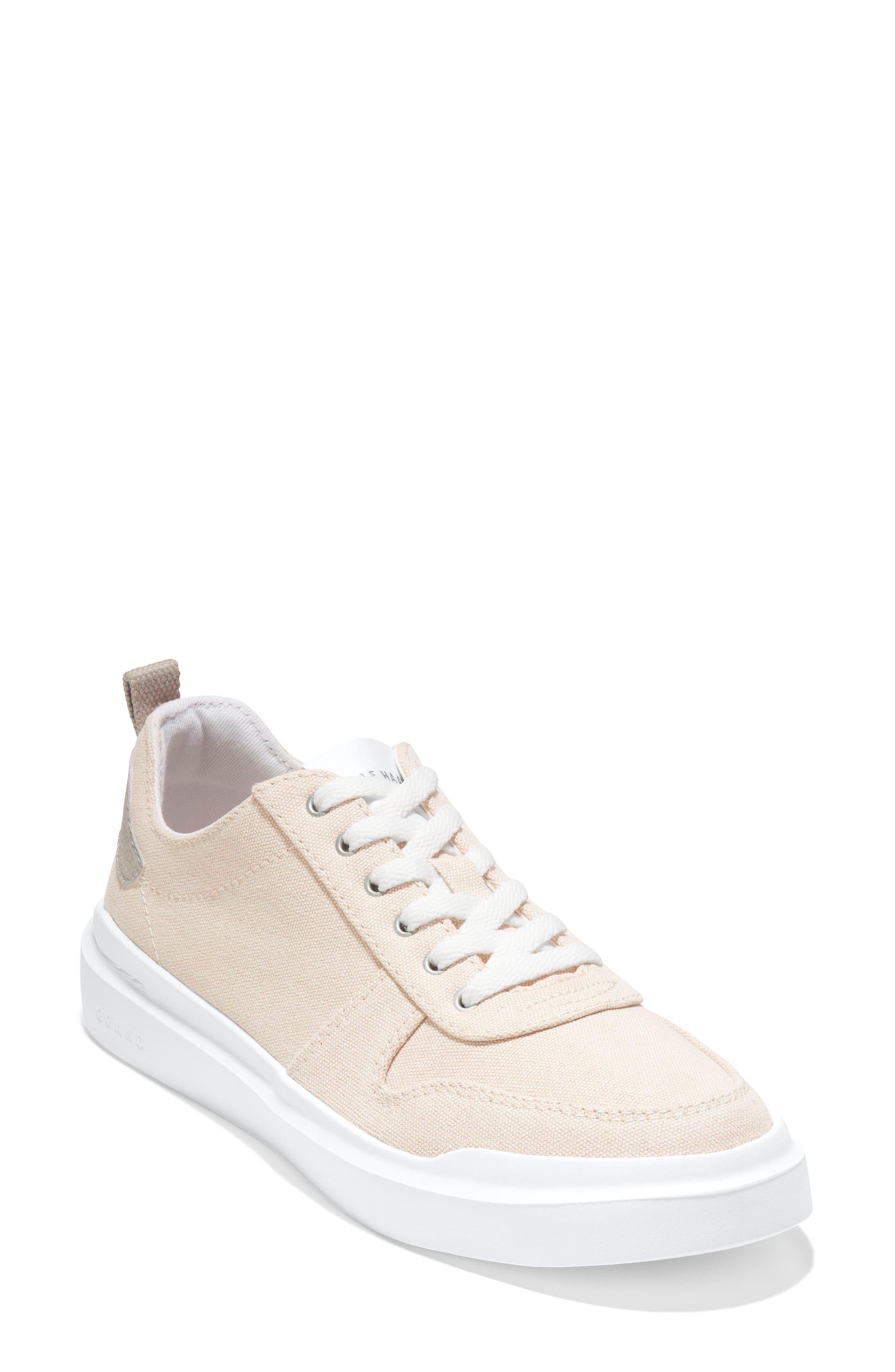 Cole Haan Grandpro Rally Canvas Court Sneaker In Shortbread At Nordstrom  Rack in White | Lyst