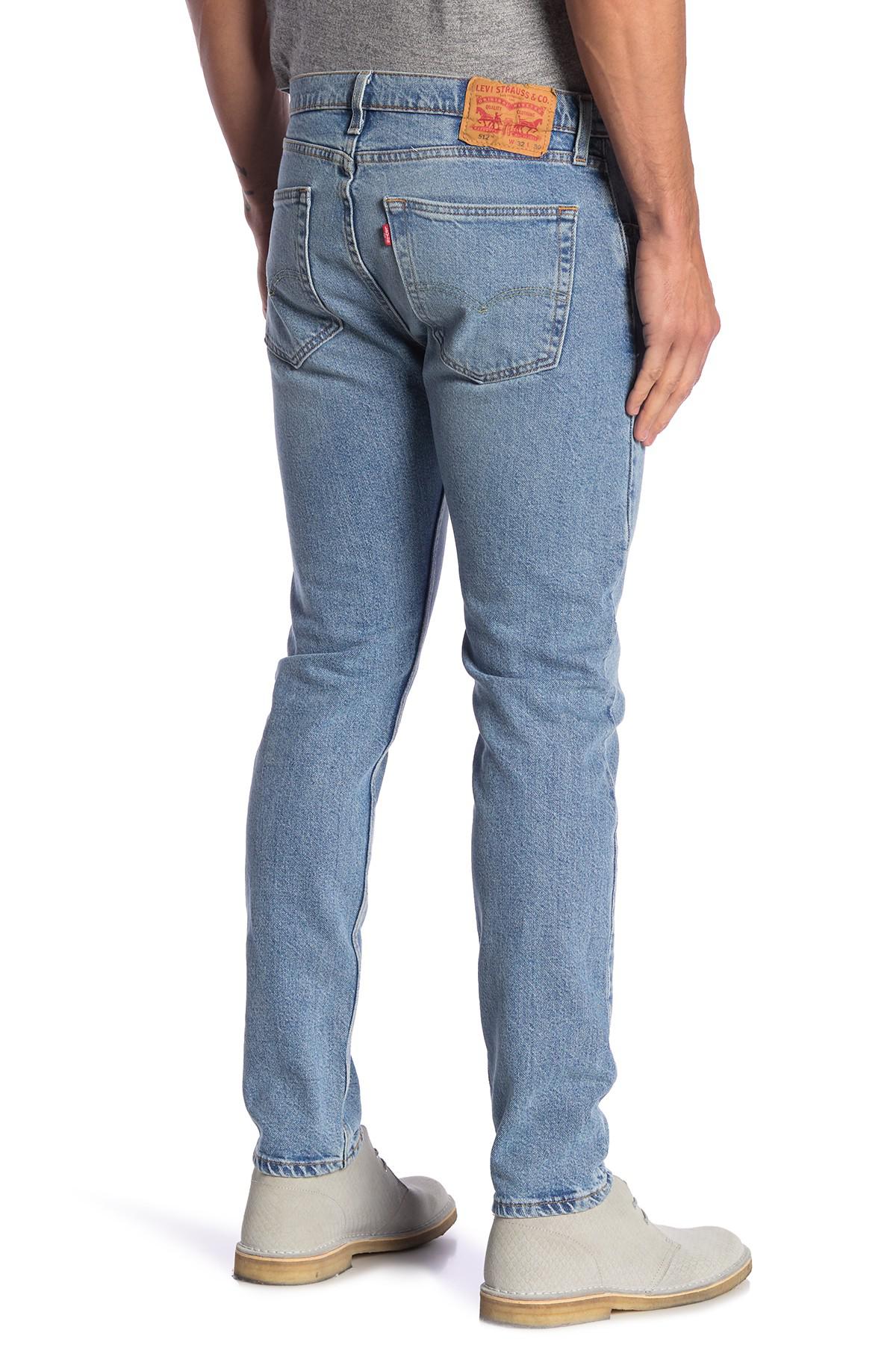 Levi's Denim 512 Slim Taper Fit Jeans - 29-36" Inseam in Blue for Men - Lyst