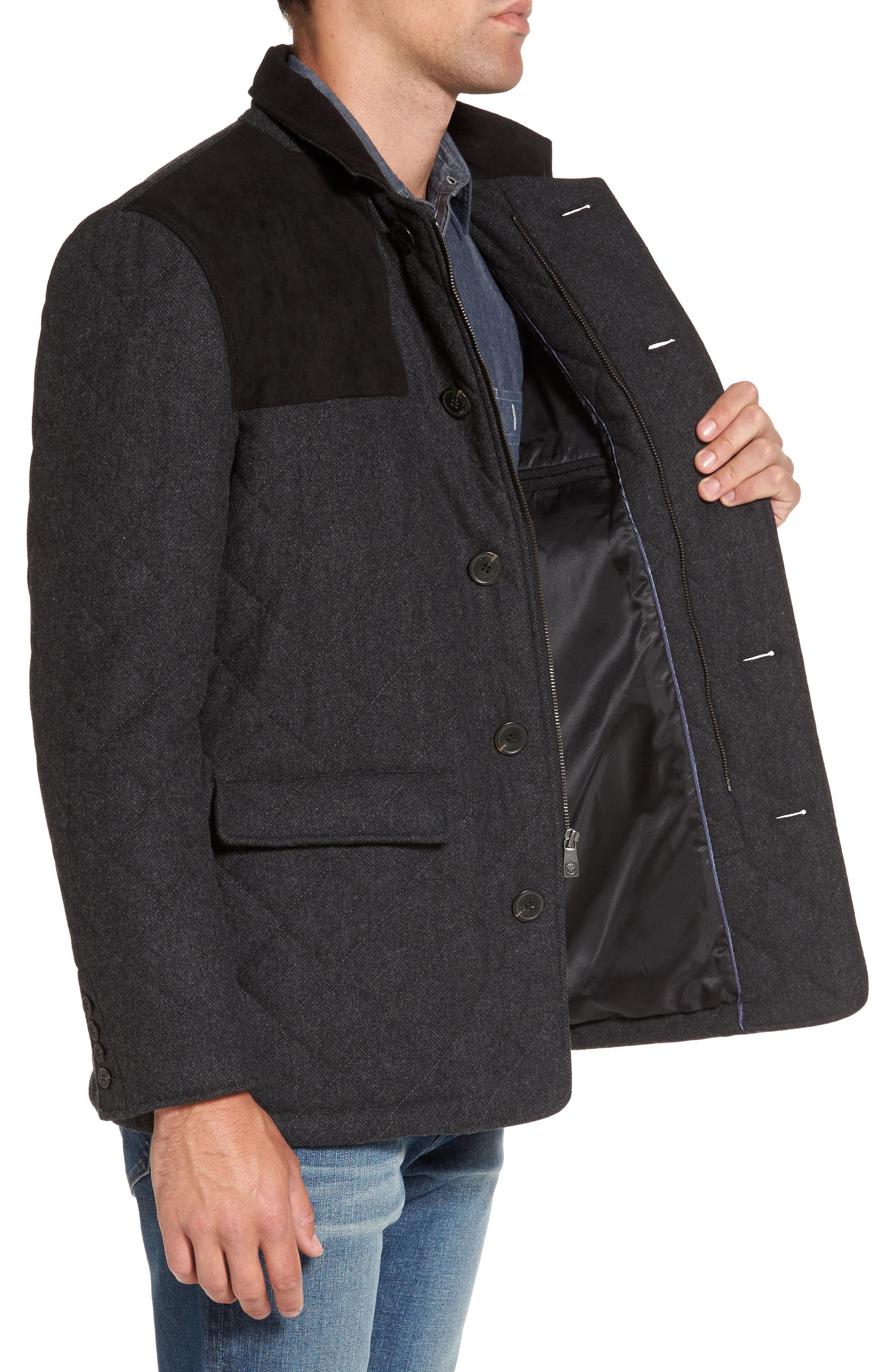 Hart schaffner marx shooter wool blend quilted jacket Clearance