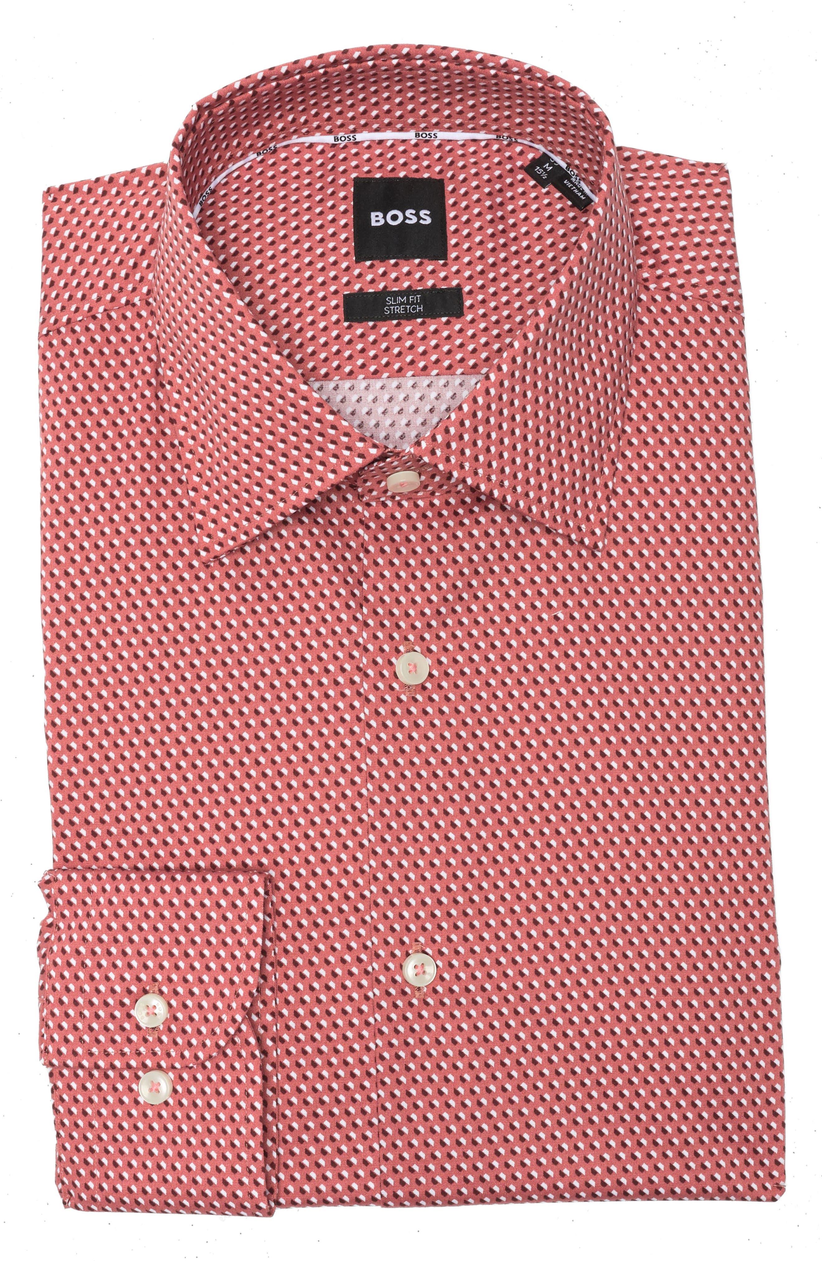 Hugo boss pink dress shirt top