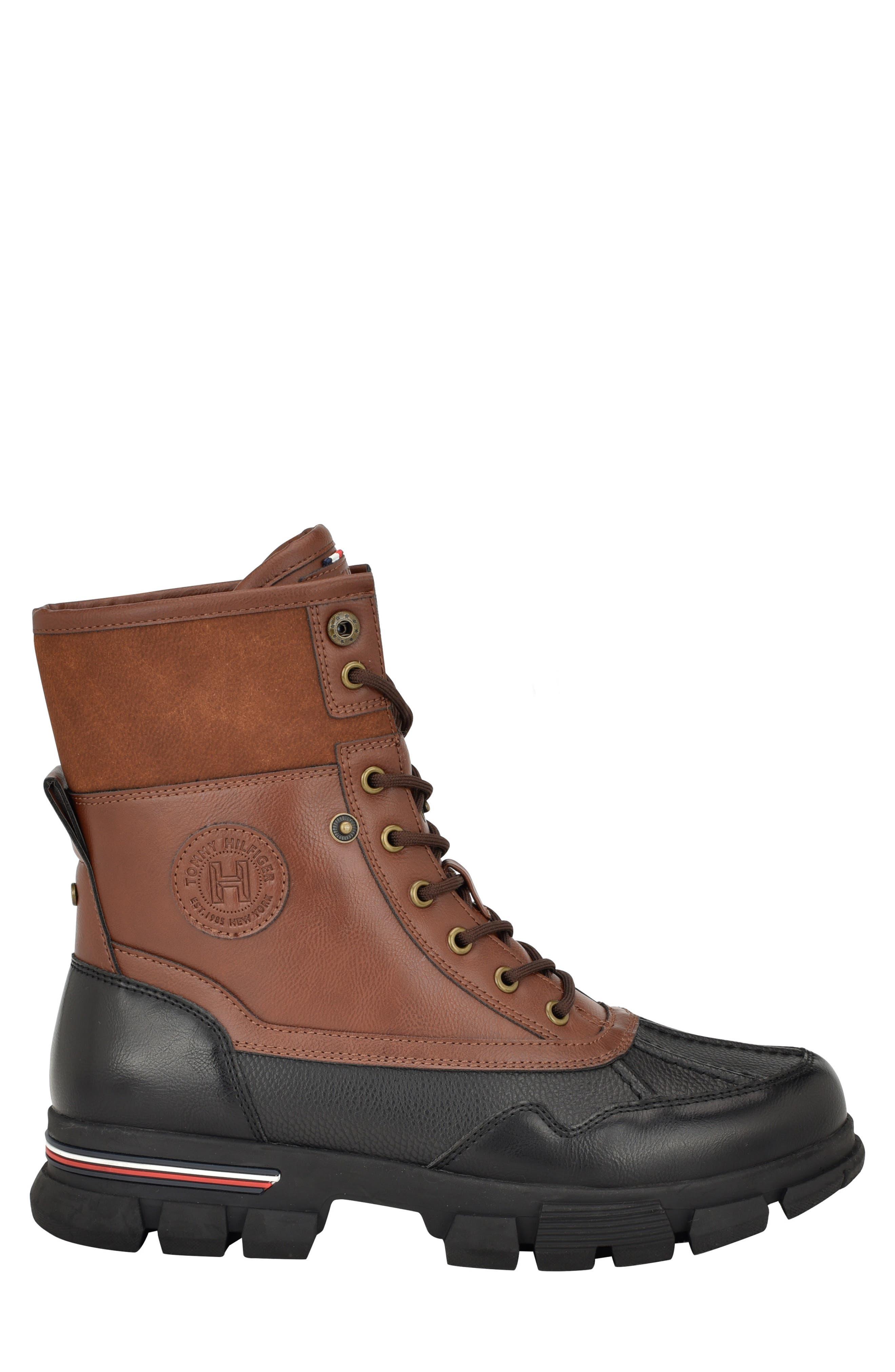 Tommy Hilfiger Ibadan Duck Boot in Brown for Men | Lyst