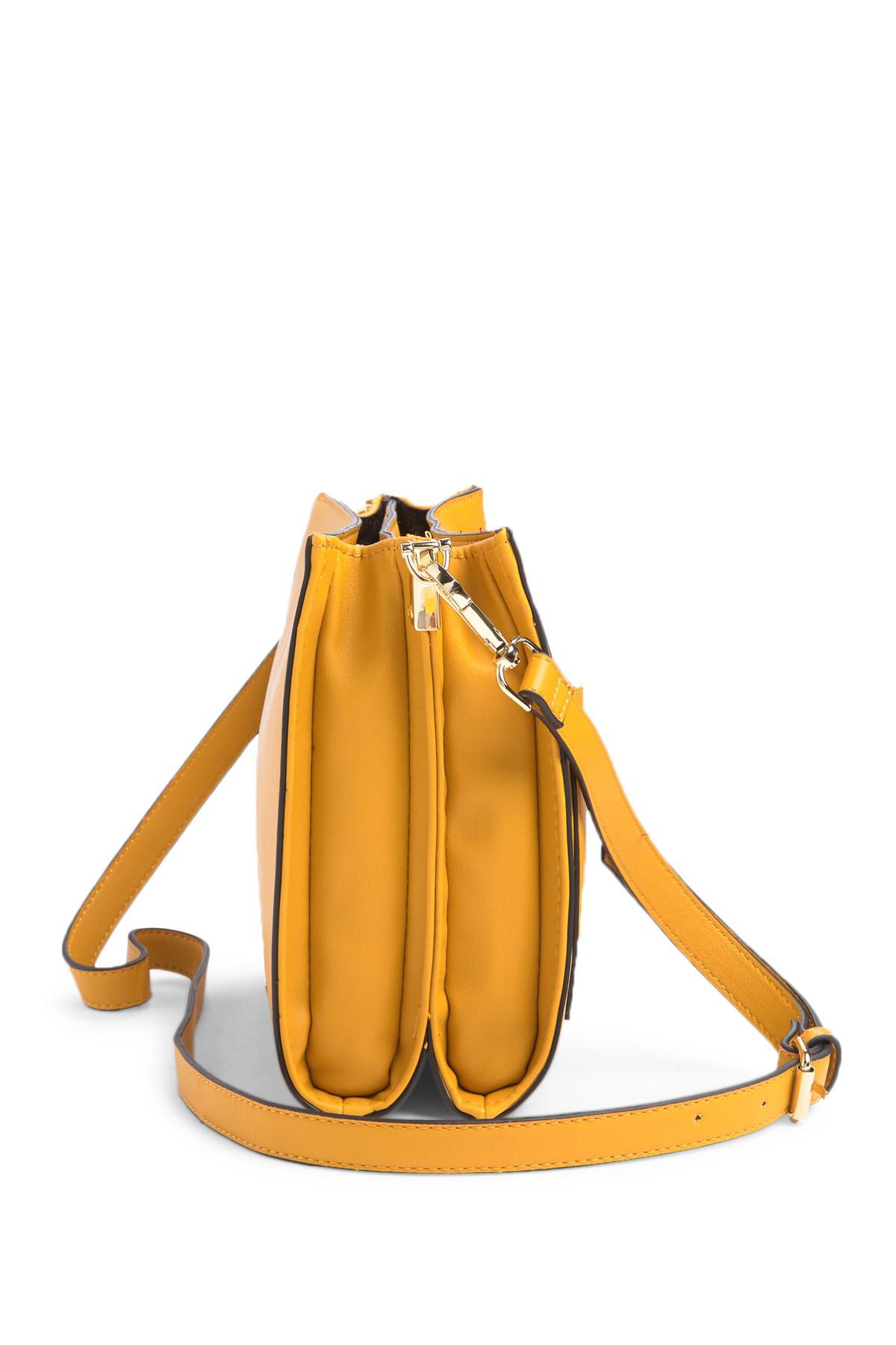 steve madden mustard crossbody