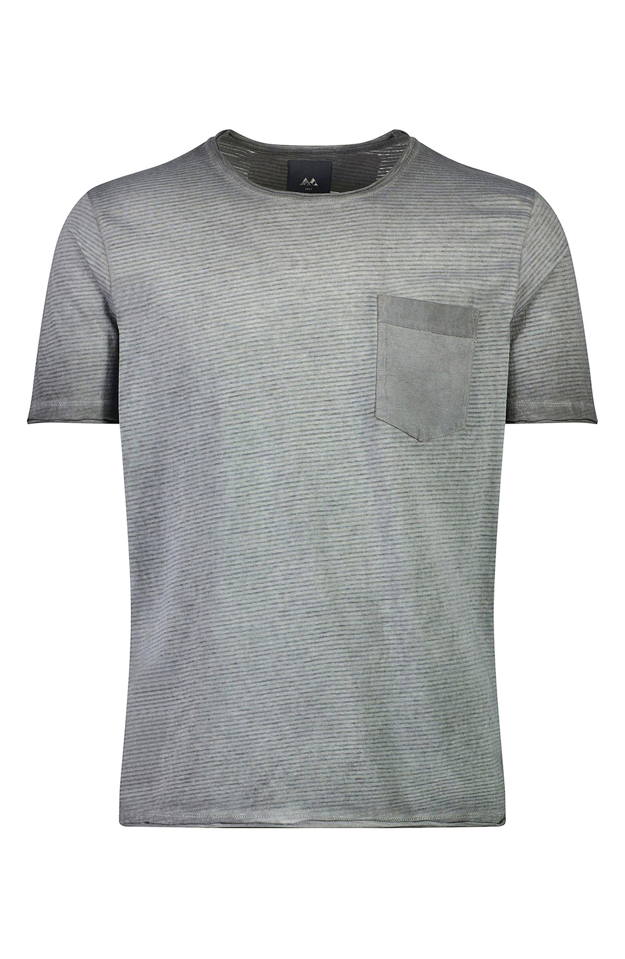Koncession Macadam ifølge Lindbergh Garment Dyed Cotton T-shirt in Gray for Men | Lyst