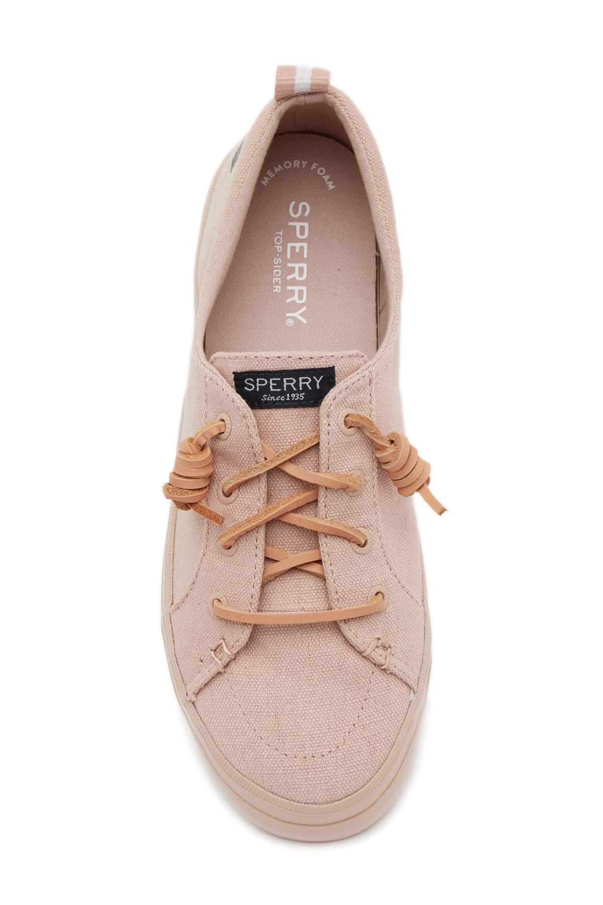 sperry crest vibe sneaker rose