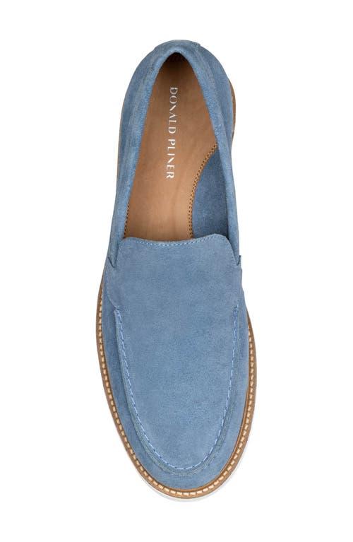 Donald Pliner Dutton Suede Loafer, Blue Donald J Pliner Dutton Suede Loafer in Blue for Men | Lyst main image 4