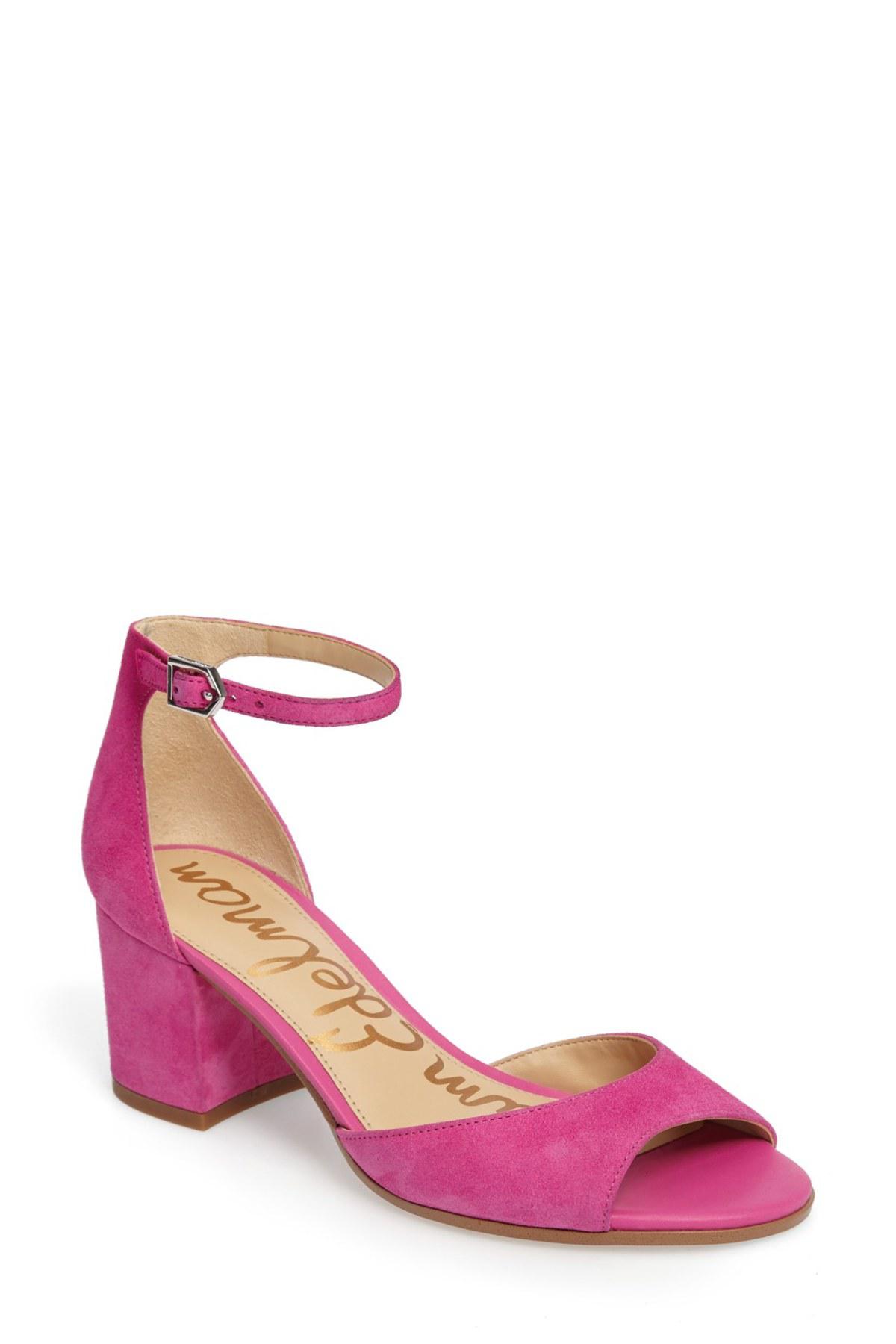 hot pink sam edelman heels