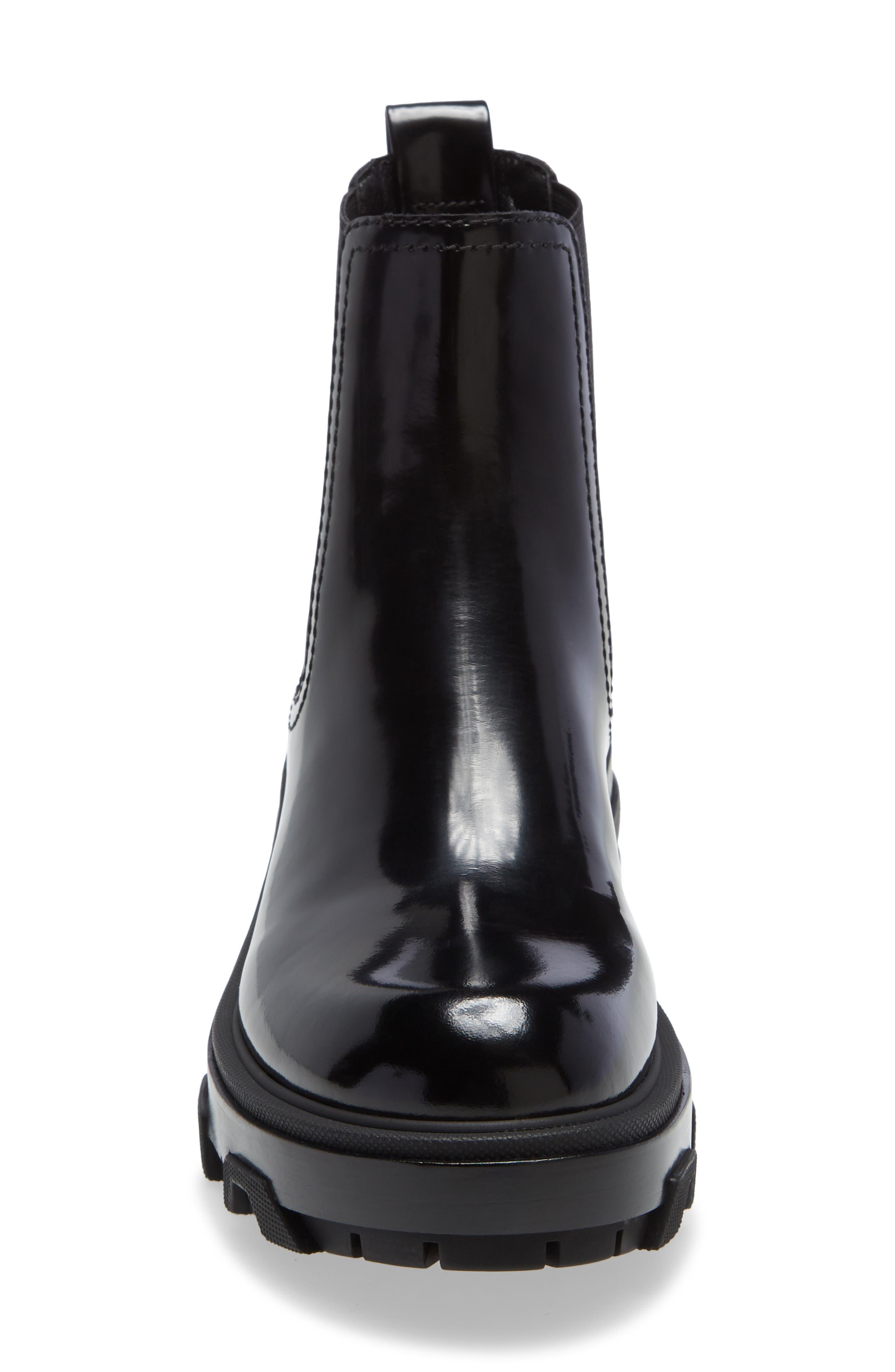 Bone Shaye Patent-leather Chelsea Boots 