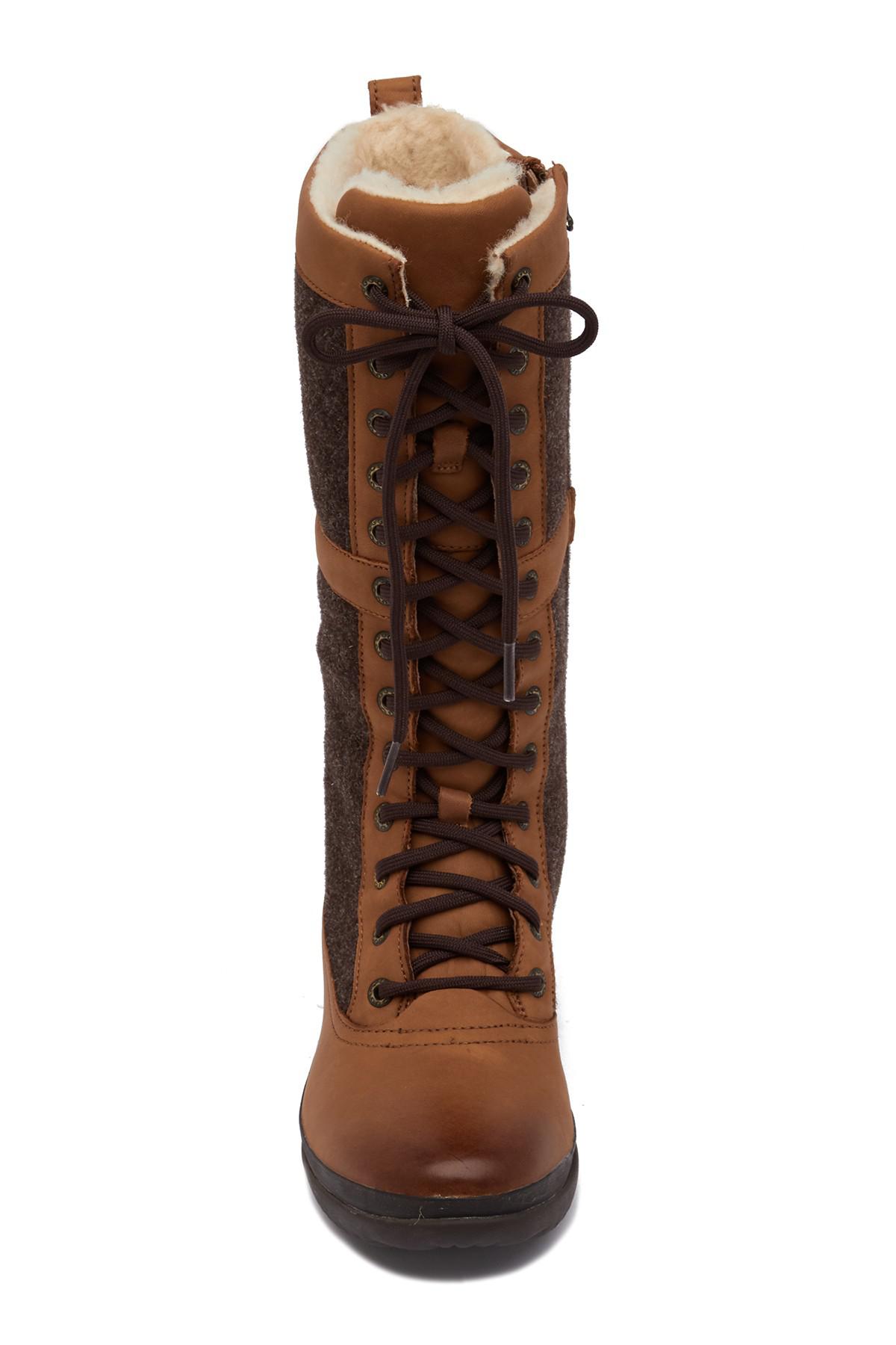 ugg elvia waterproof uggpure lined boot