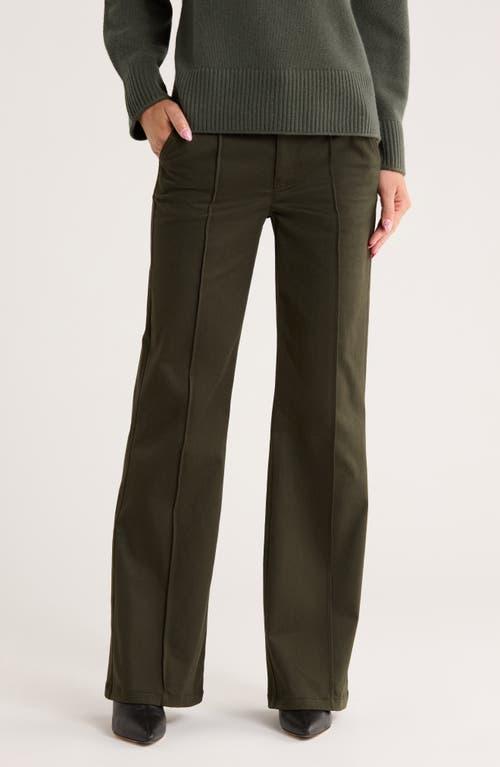 パンツ Jonathan Simkhai Tailored Neutrals Trousers With Classic Felice Wide Leg Twill Pants | Jonathan Simkhai